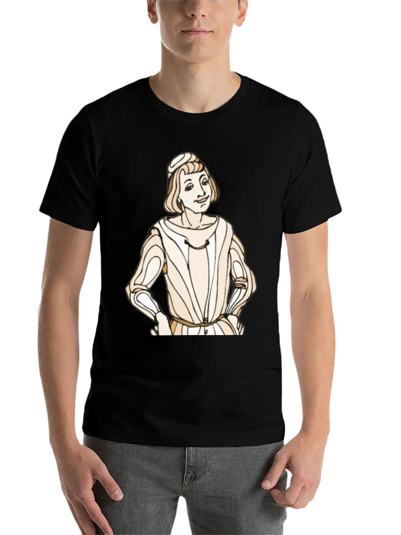 Shakespeare Characters Sampson Basic Graphic T-Shirt ¨C Daily Comfort In Soft Cotton