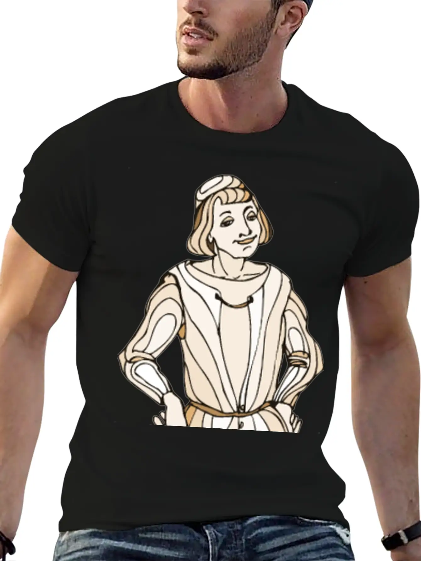 Shakespeare Characters Sampson Basic Graphic T-Shirt ¨C Daily Comfort In Soft Cotton