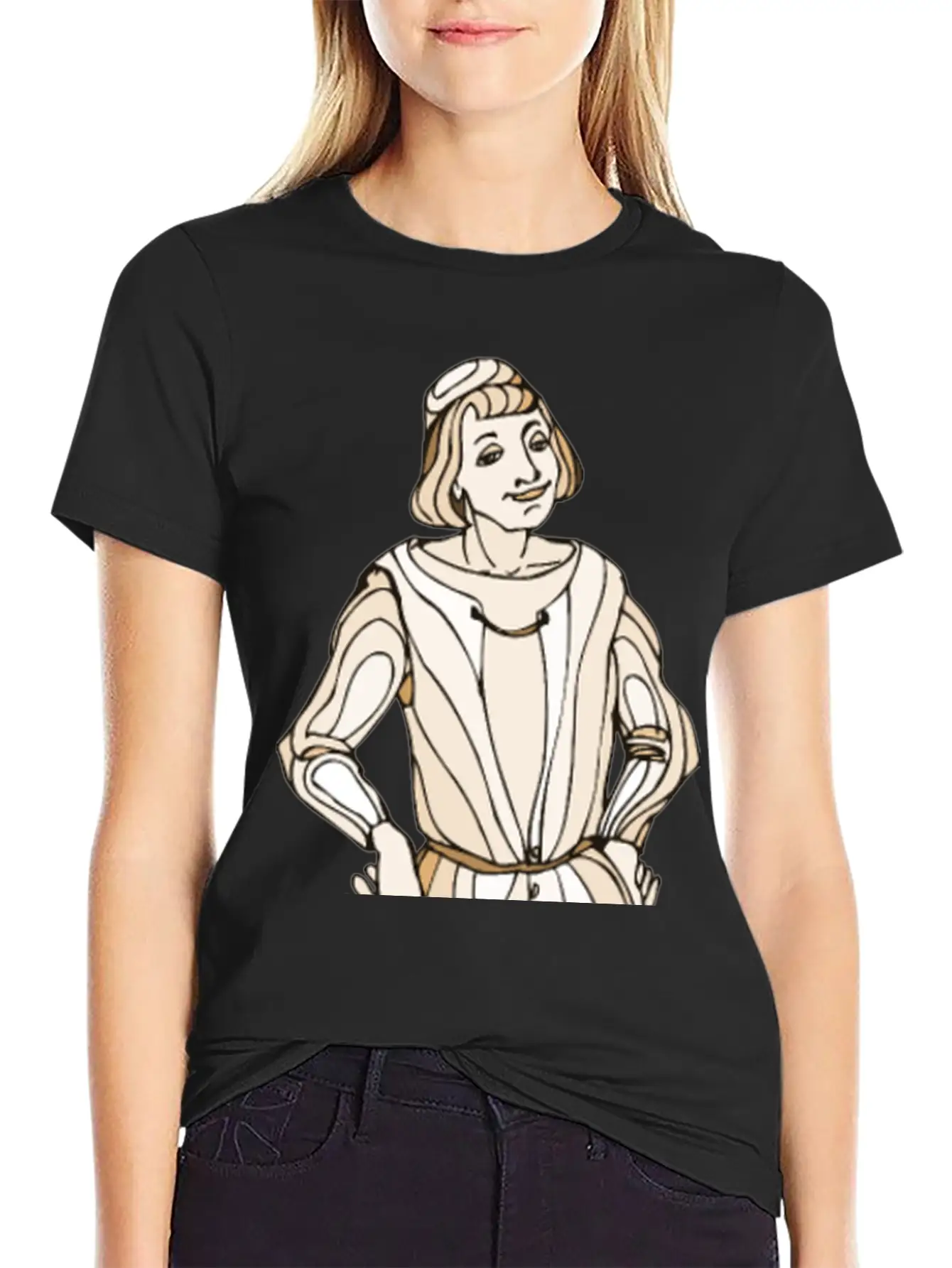 Shakespeare Characters Sampson Basic Graphic T-Shirt ¨C Daily Comfort In Soft Cotton
