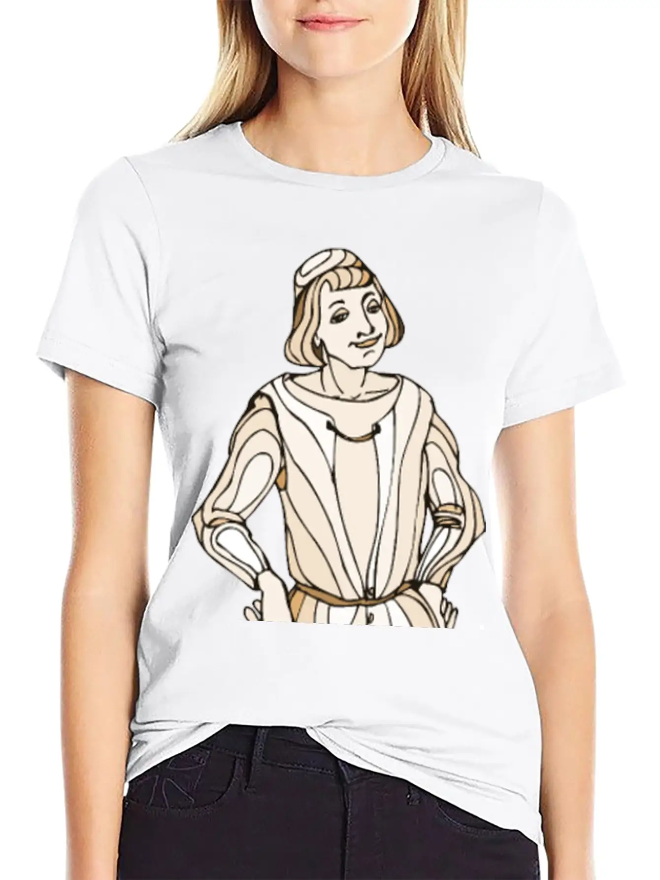 Shakespeare Characters Sampson Basic Graphic T-Shirt ¨C Daily Comfort In Soft Cotton