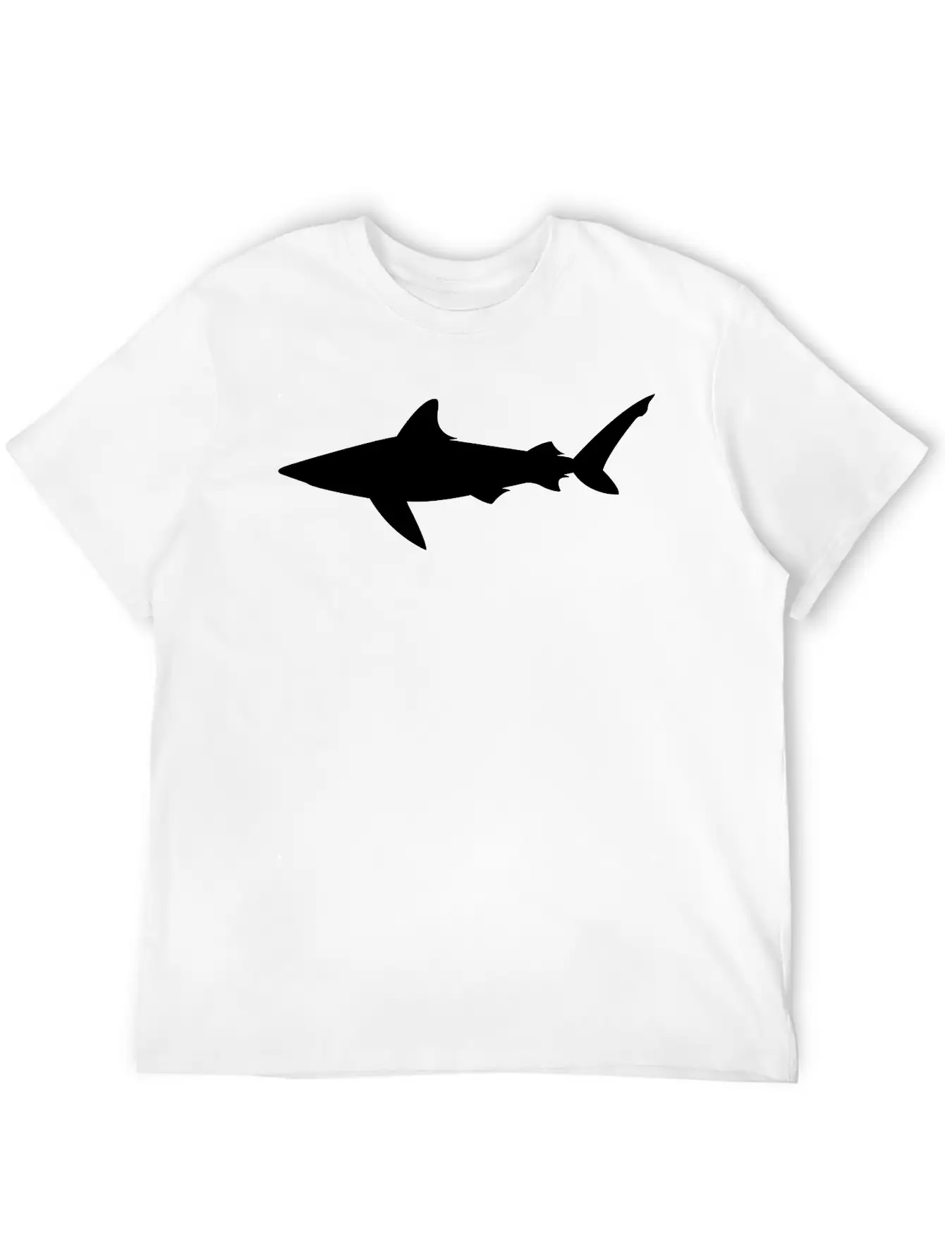 Shark Basic Graphic T-Shirt ¨C Daily Comfort In Soft Cotton