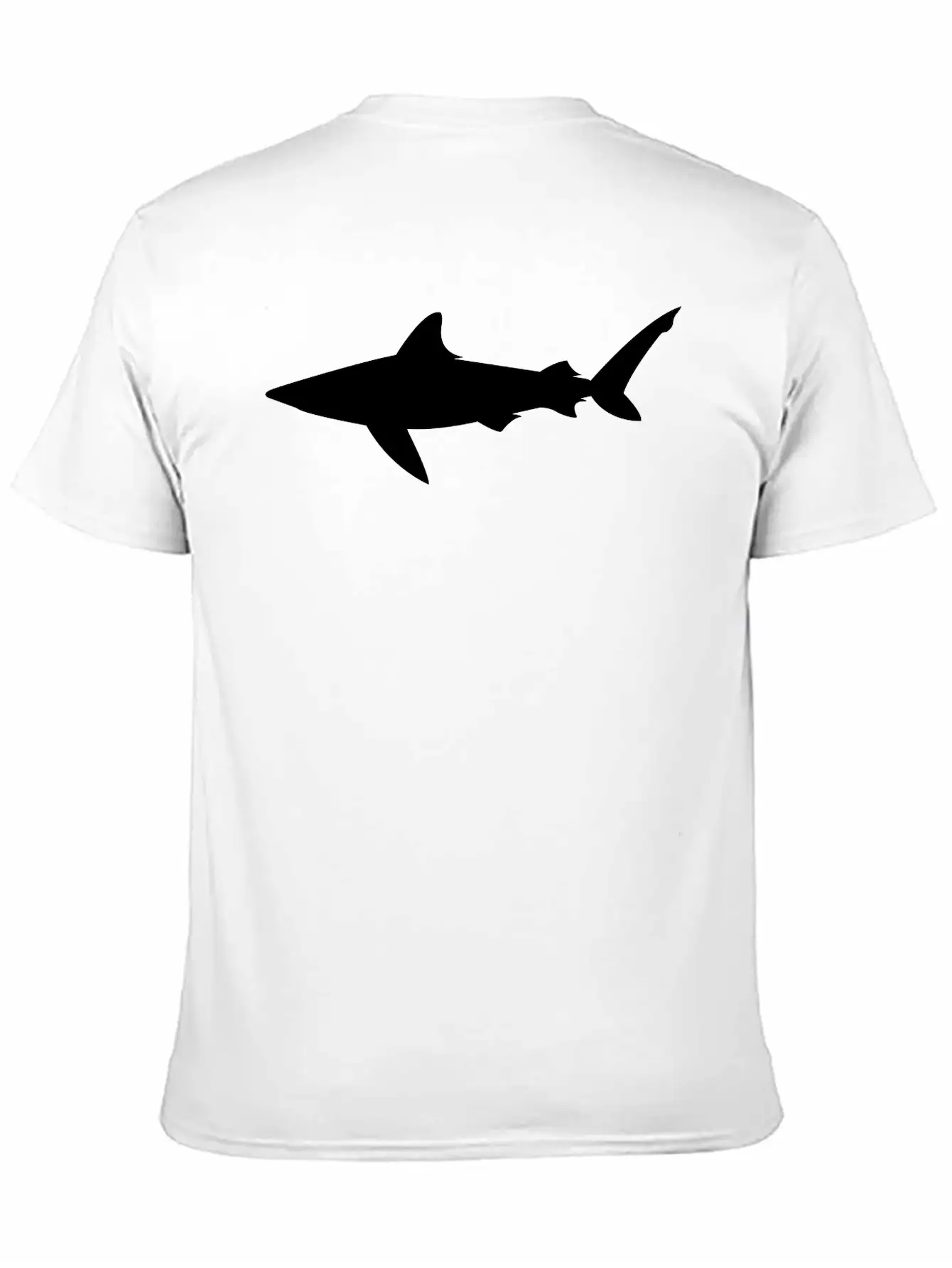 Shark Basic Graphic T-Shirt ¨C Daily Comfort In Soft Cotton