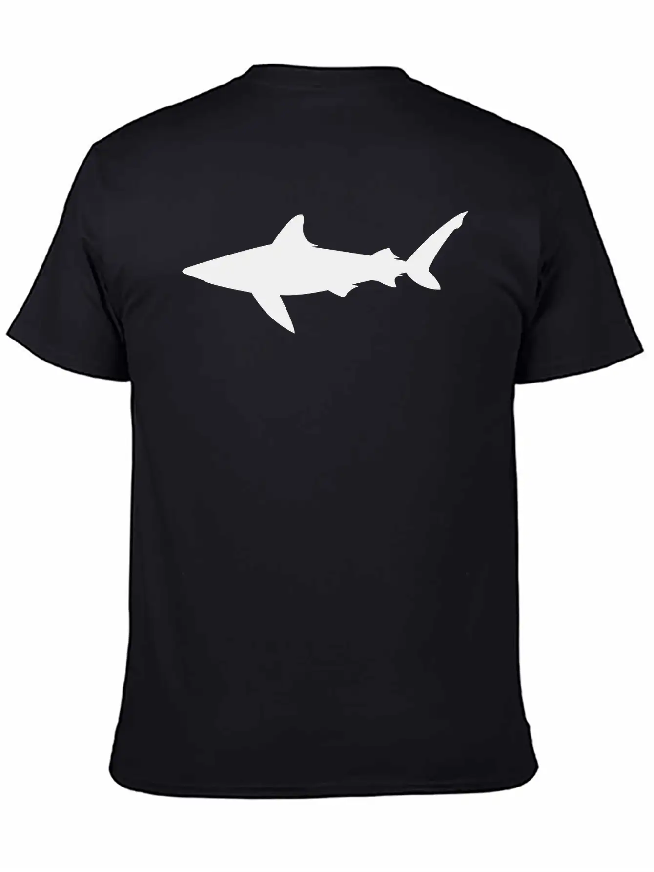 Shark Basic Graphic T-Shirt ¨C Daily Comfort In Soft Cotton