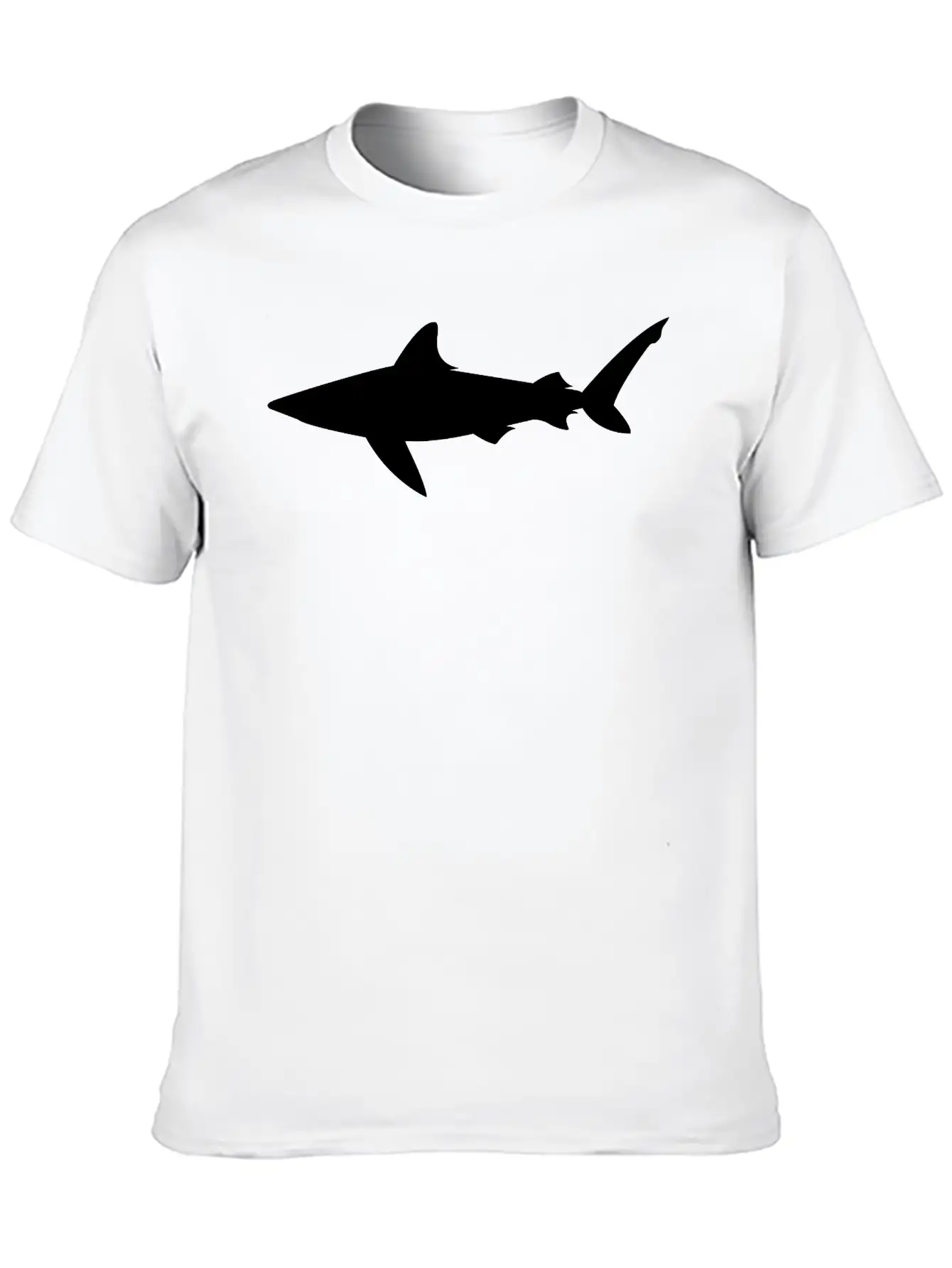 Shark Basic Graphic T-Shirt ¨C Daily Comfort In Soft Cotton