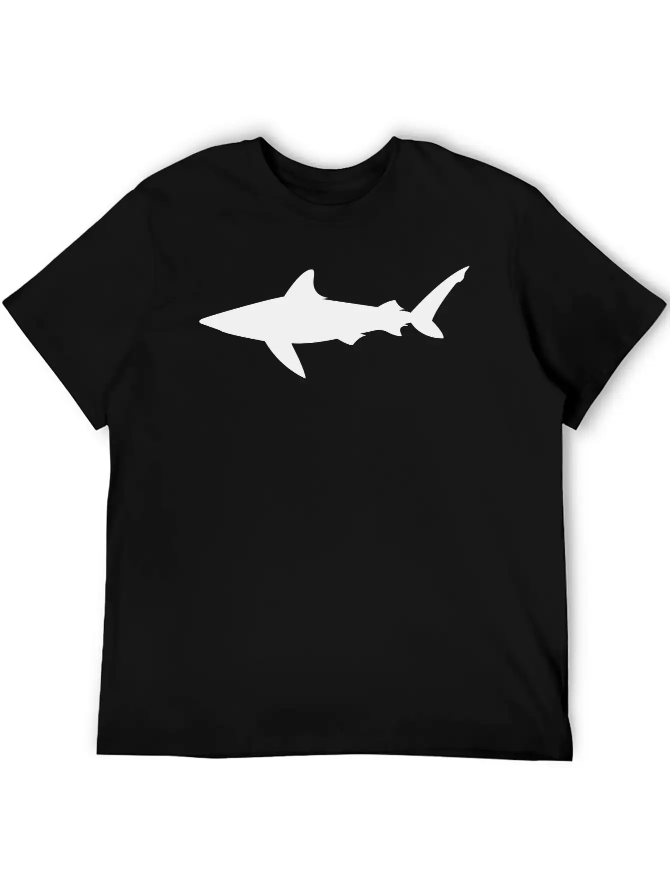 Shark Basic Graphic T-Shirt ¨C Daily Comfort In Soft Cotton