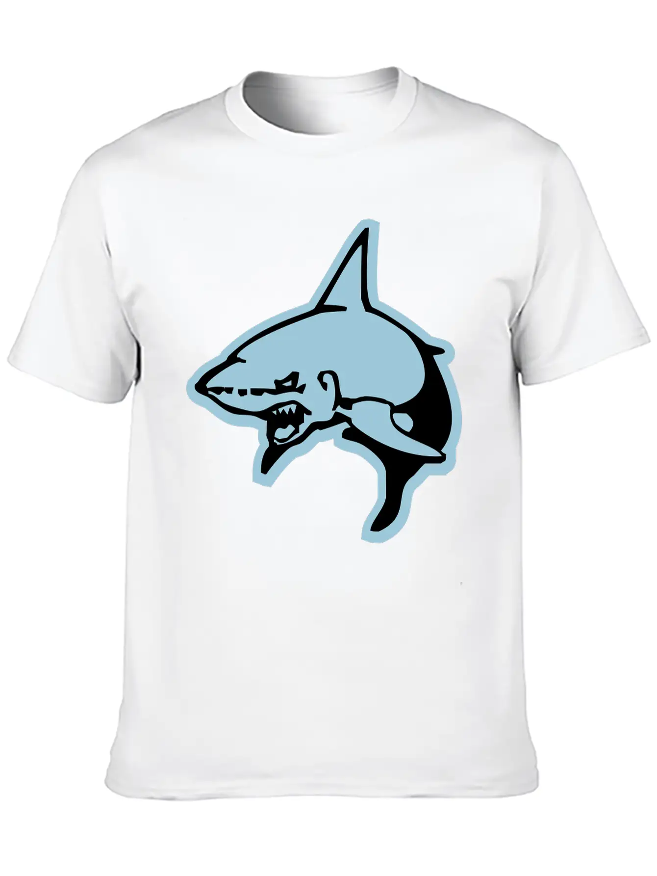 Shark Essential Cotton Tee For Daily Outfits ¨C Unisex Style
