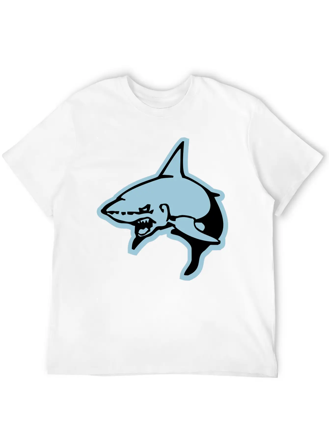 Shark Essential Cotton Tee For Daily Outfits ¨C Unisex Style