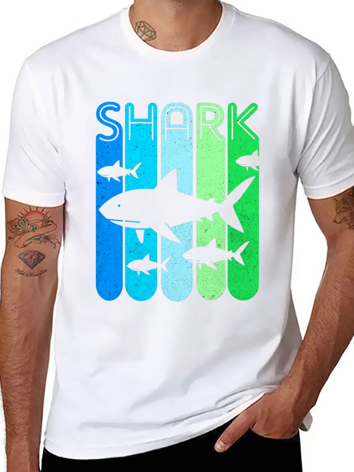 Shark Soft Cotton Short Sleeve Tee ¨C Unisex Wardrobe Staple