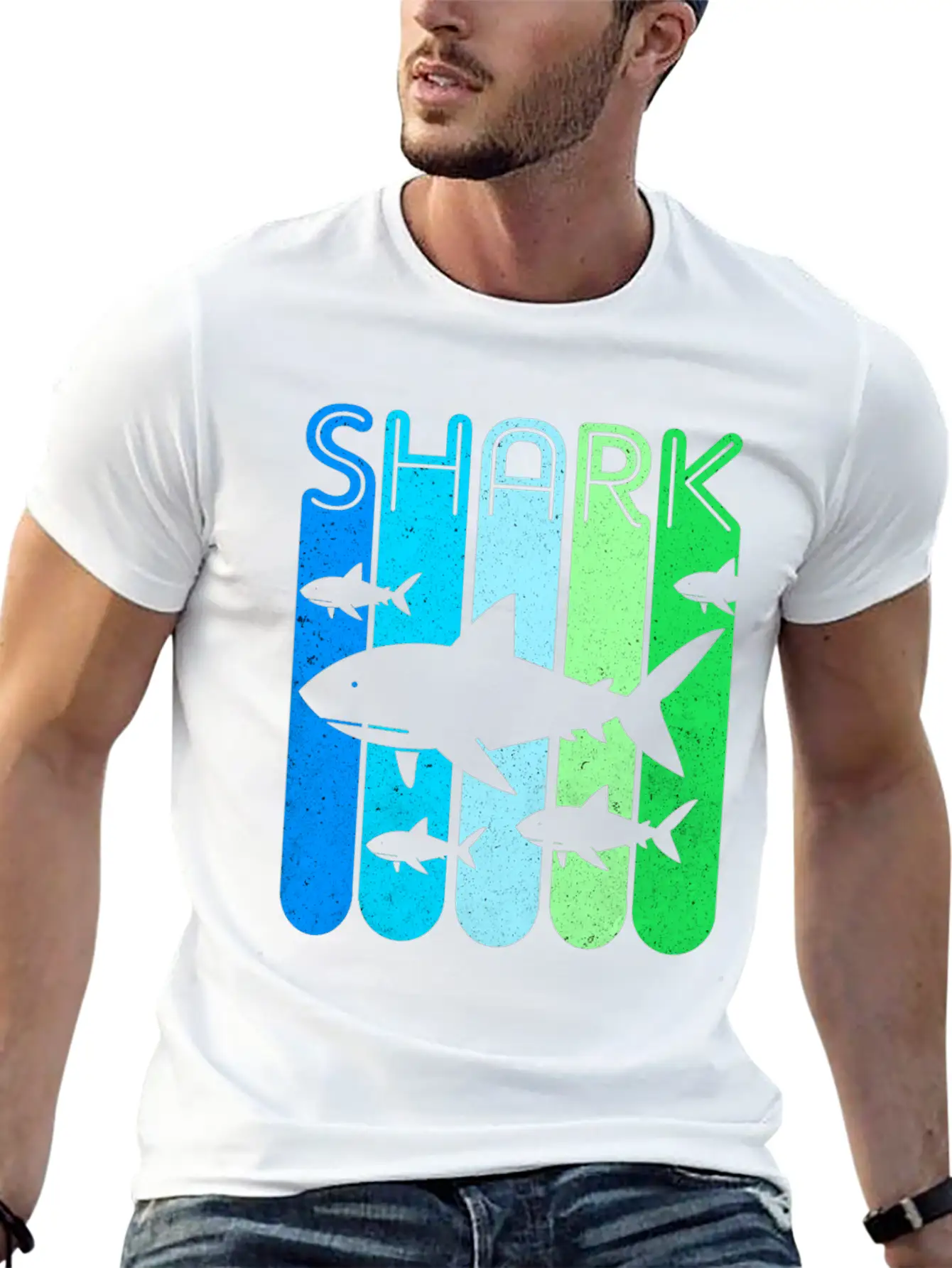 Shark Soft Cotton Short Sleeve Tee ¨C Unisex Wardrobe Staple