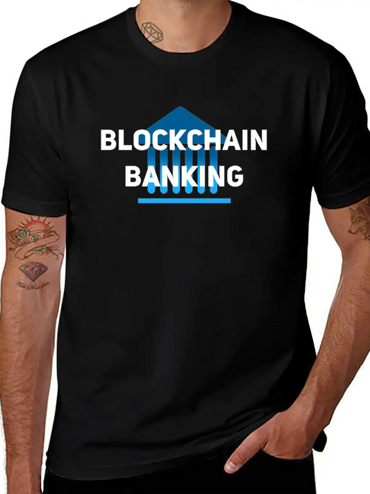 Shirt Bitcoin Blockchain Banking Soft Cotton Short Sleeve Tee ¨C Unisex Wardrobe Staple
