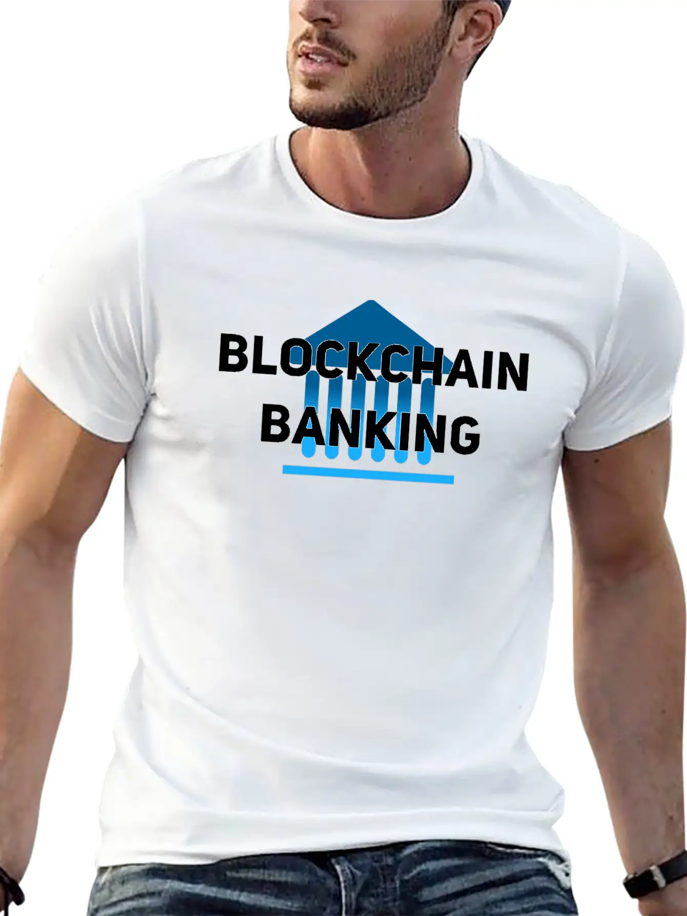 Shirt Bitcoin Blockchain Banking Soft Cotton Short Sleeve Tee ¨C Unisex Wardrobe Staple