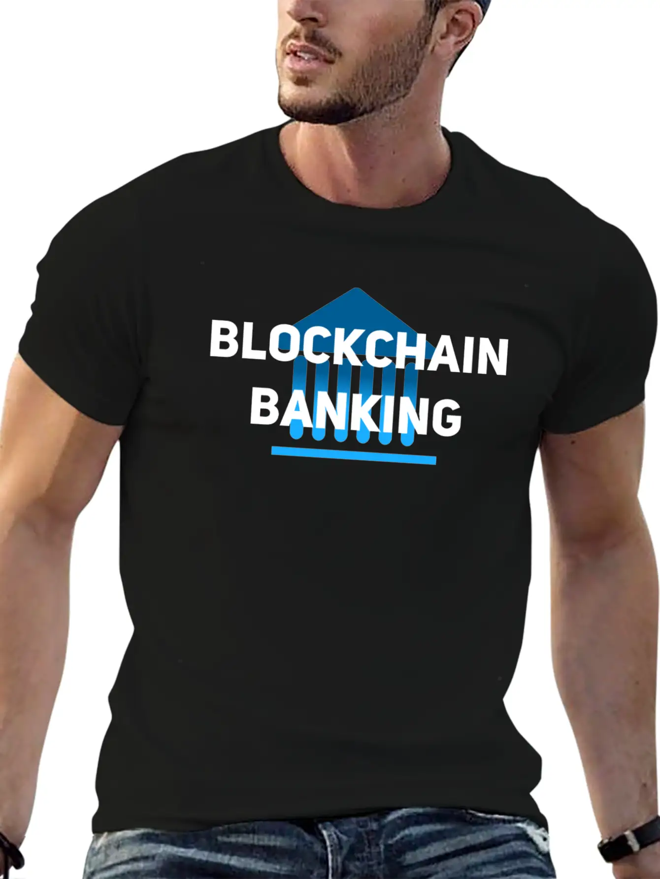 Shirt Bitcoin Blockchain Banking Soft Cotton Short Sleeve Tee ¨C Unisex Wardrobe Staple