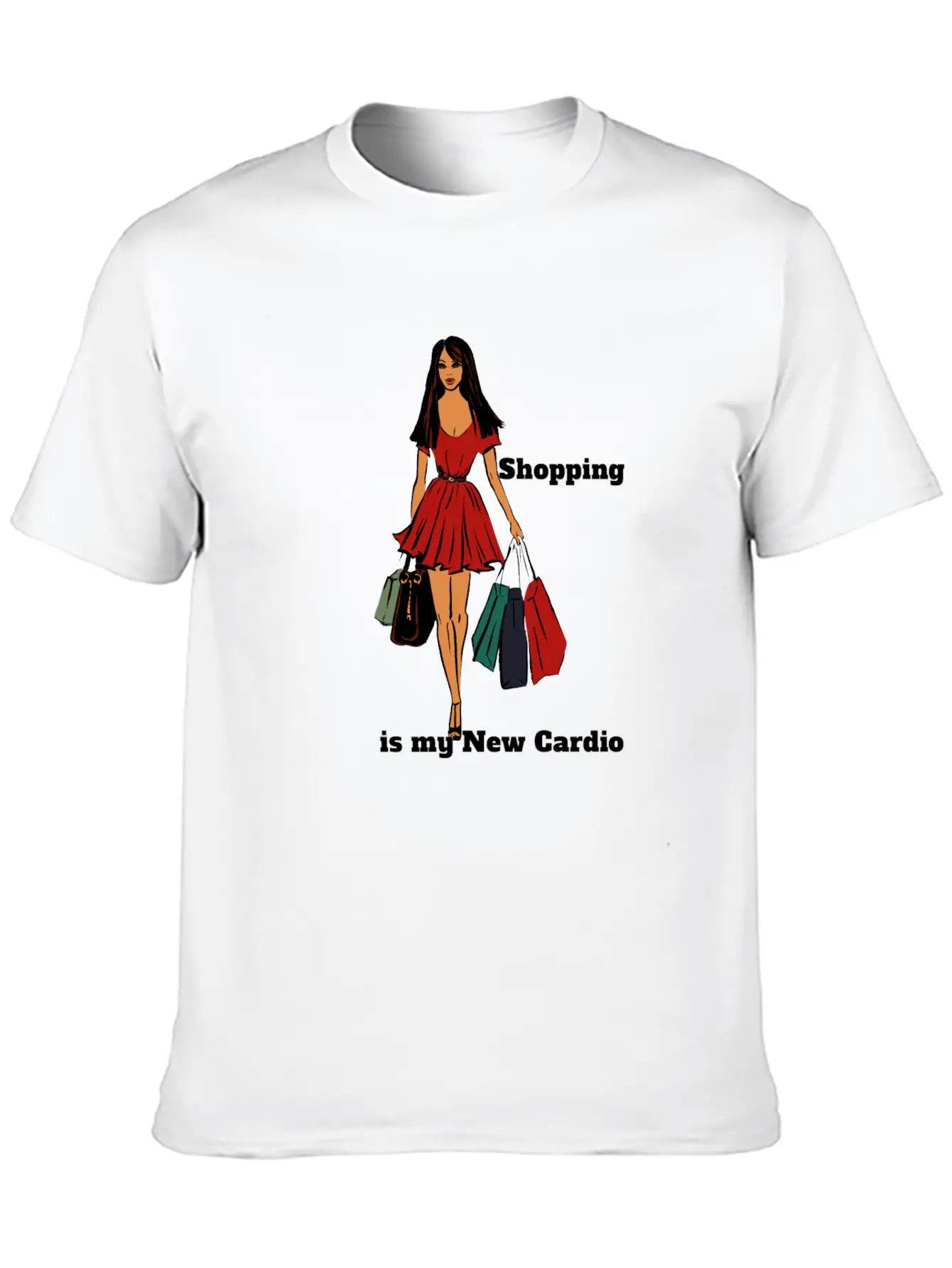 Shopping Cardio Essential Cotton Tee For Daily Outfits ¨C Unisex Style