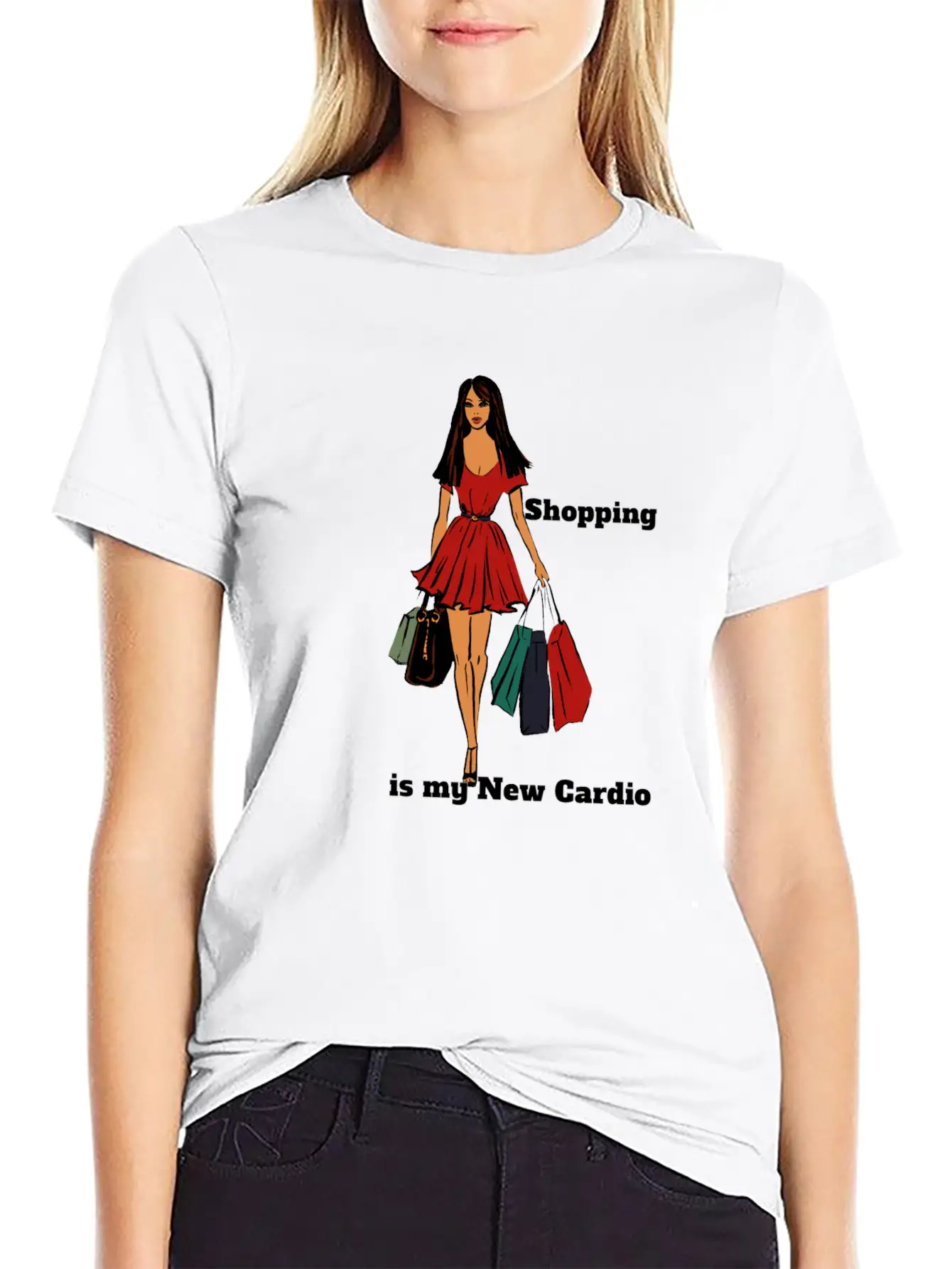 Shopping Cardio Essential Cotton Tee For Daily Outfits ¨C Unisex Style