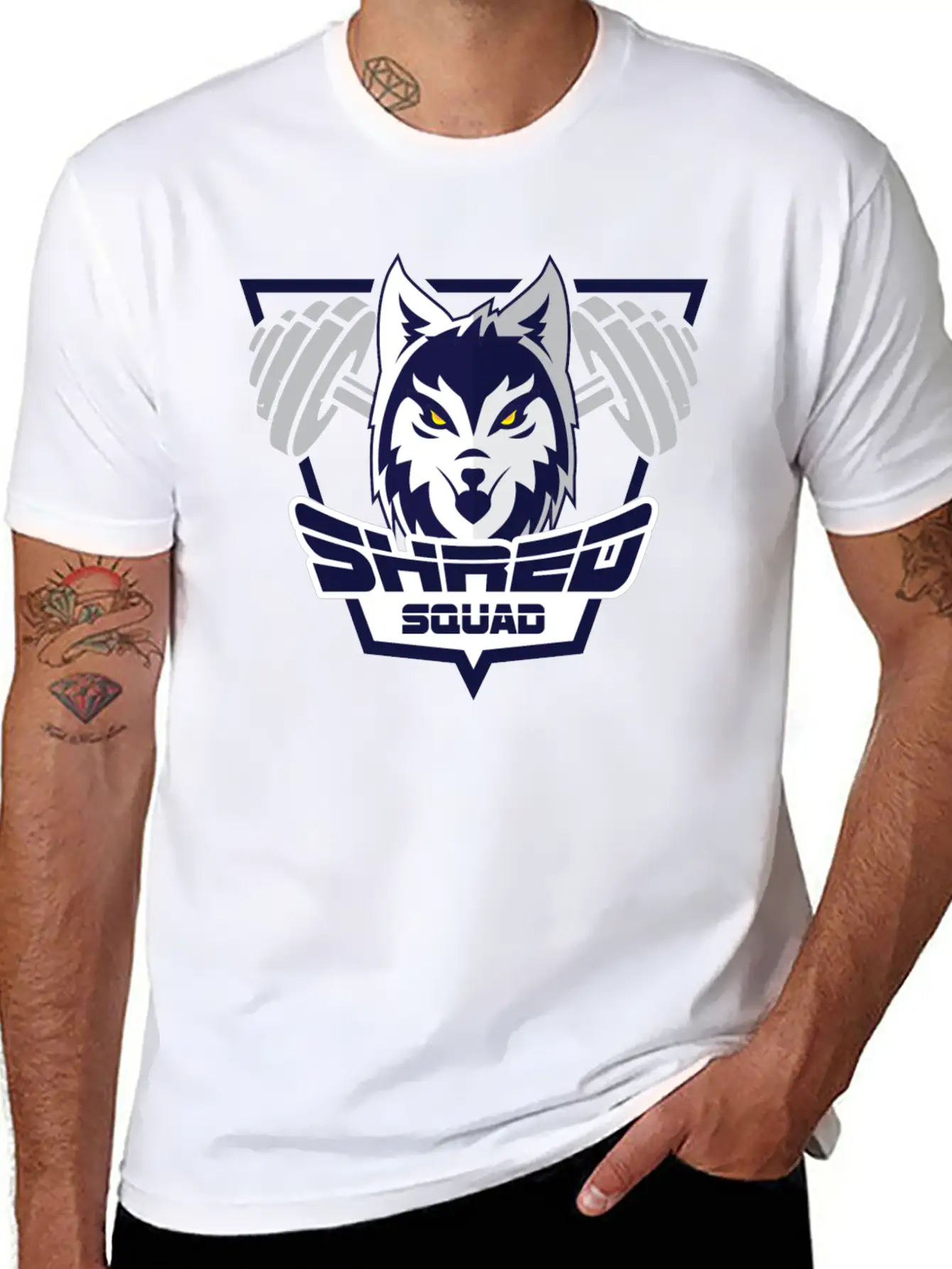 Shred Squad Basic Graphic T-Shirt ¨C Daily Comfort In Soft Cotton