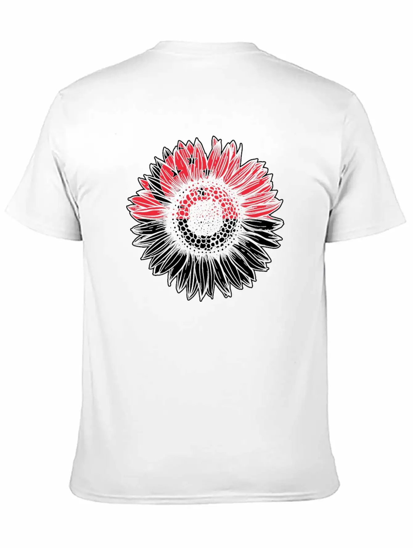 Singapore Flag Sunflower Basic Graphic T-Shirt ¨C Daily Comfort In Soft Cotton