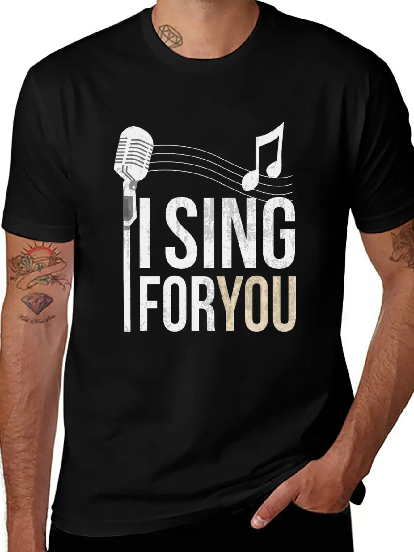 Singer Singing Singing Singer Band Choir Basic Graphic T-Shirt ¨C Daily Comfort In Soft Cotton