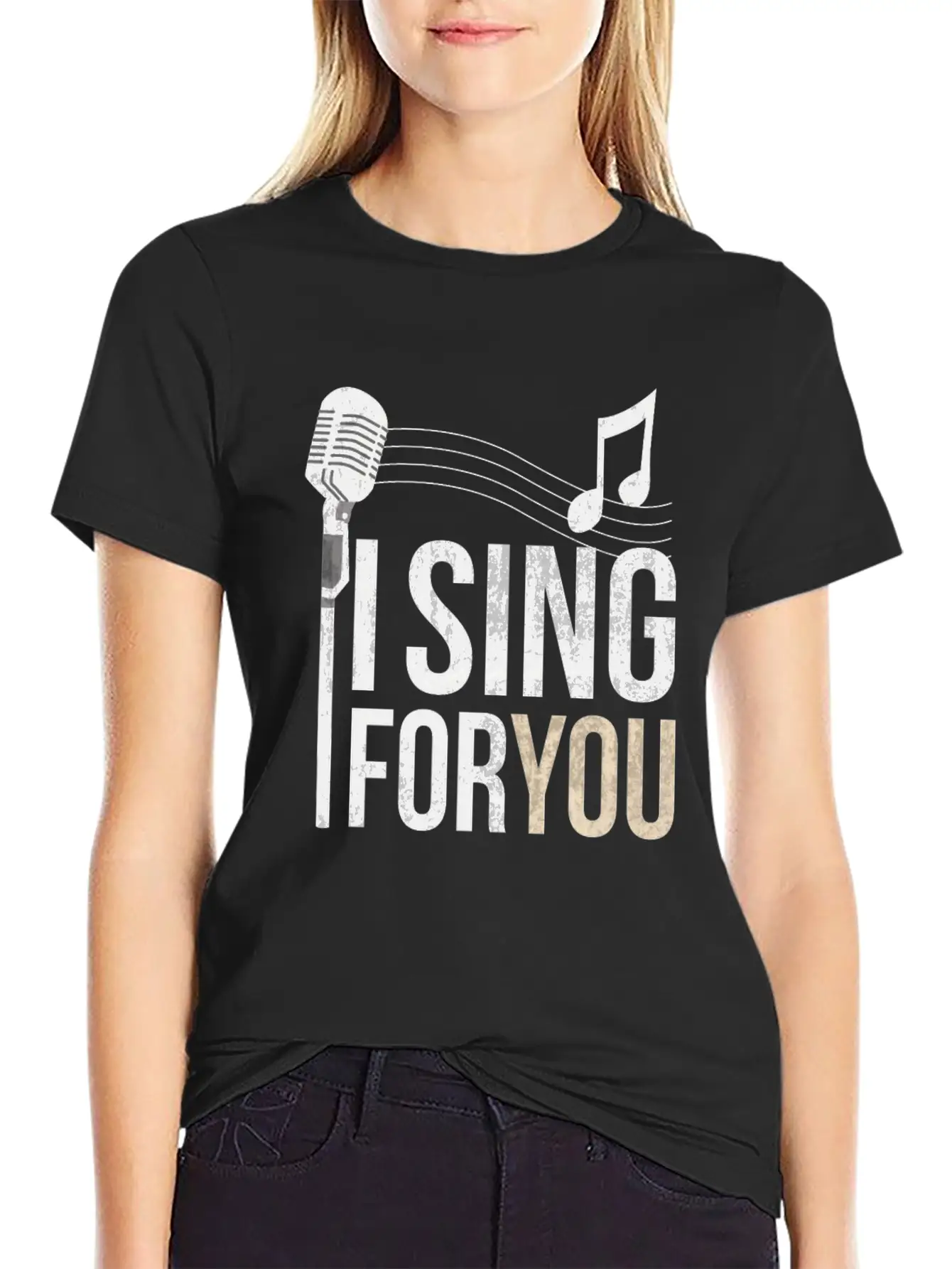 Singer Singing Singing Singer Band Choir Basic Graphic T-Shirt ¨C Daily Comfort In Soft Cotton