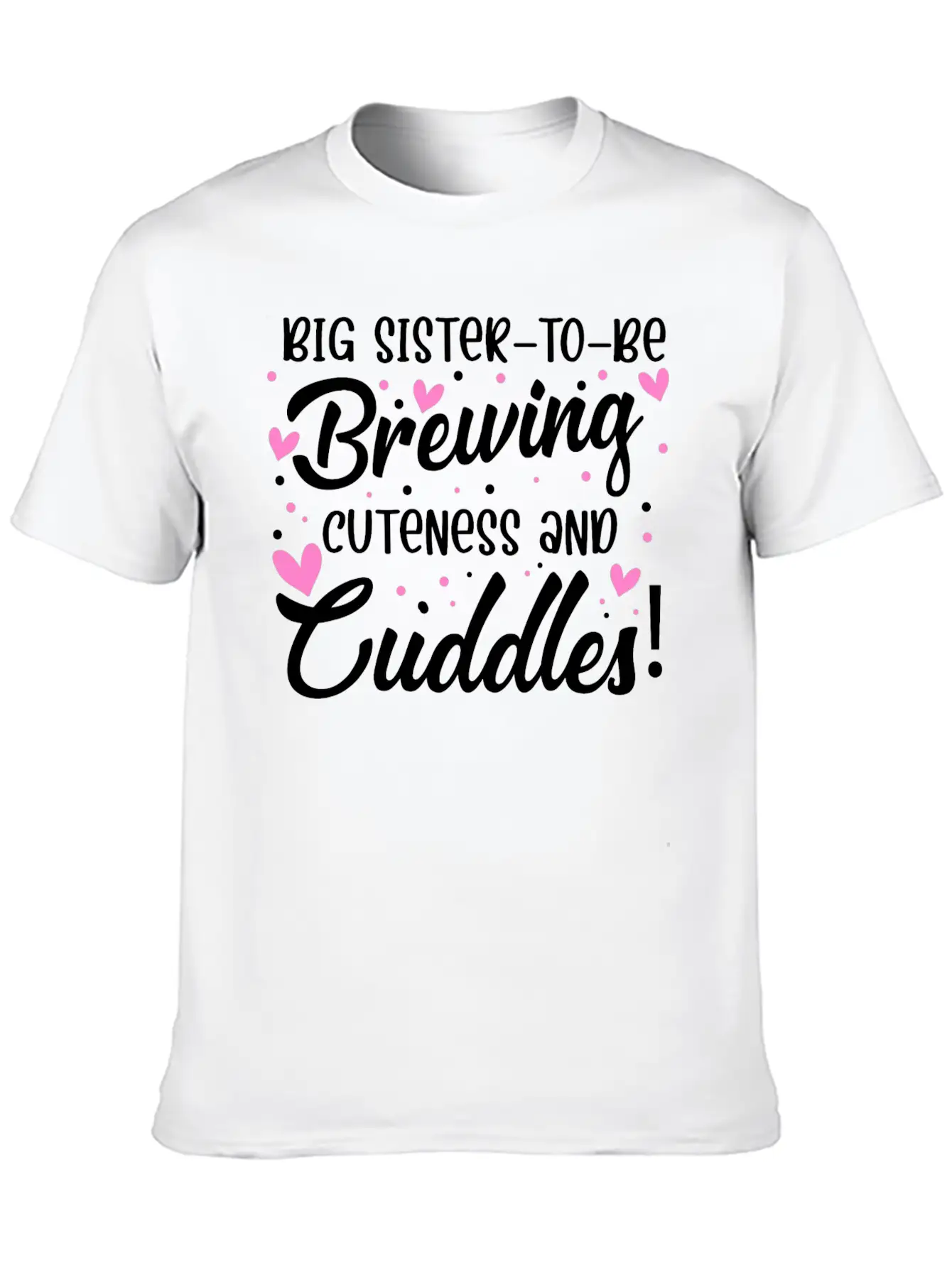 Sister Big Sister To Be Soft Cotton Short Sleeve Tee ¨C Unisex Wardrobe Staple