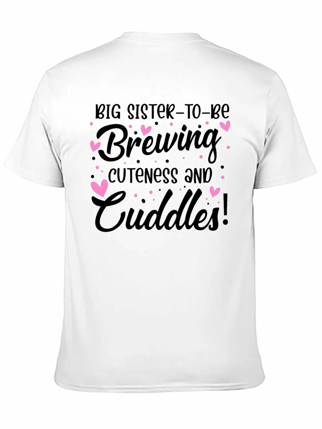Sister Big Sister To Be Soft Cotton Short Sleeve Tee ¨C Unisex Wardrobe Staple