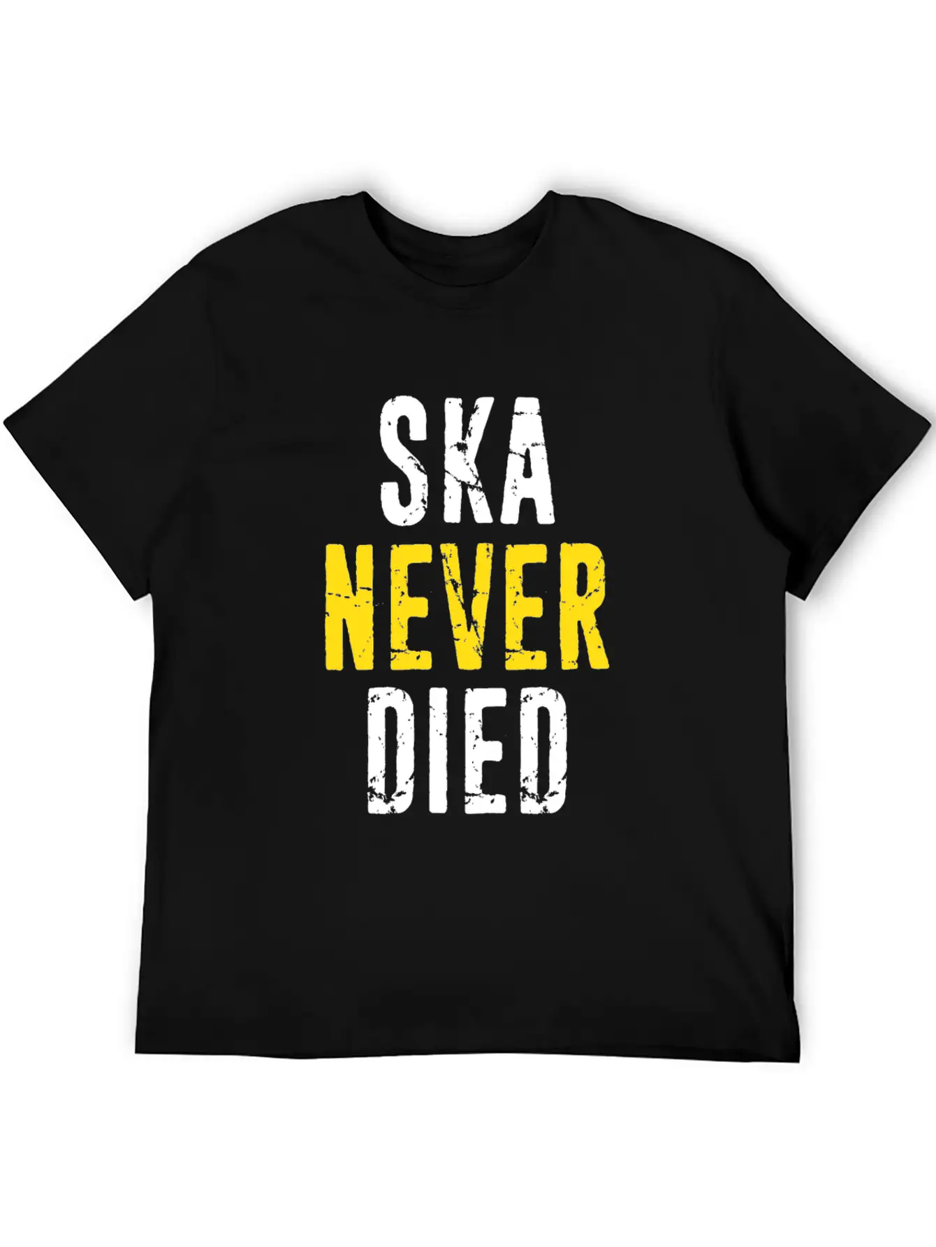 Ska Never Died Jamaica Jamaican Punk Emo Skater Di Basic Graphic T-Shirt ¨C Daily Comfort In Soft Cotton
