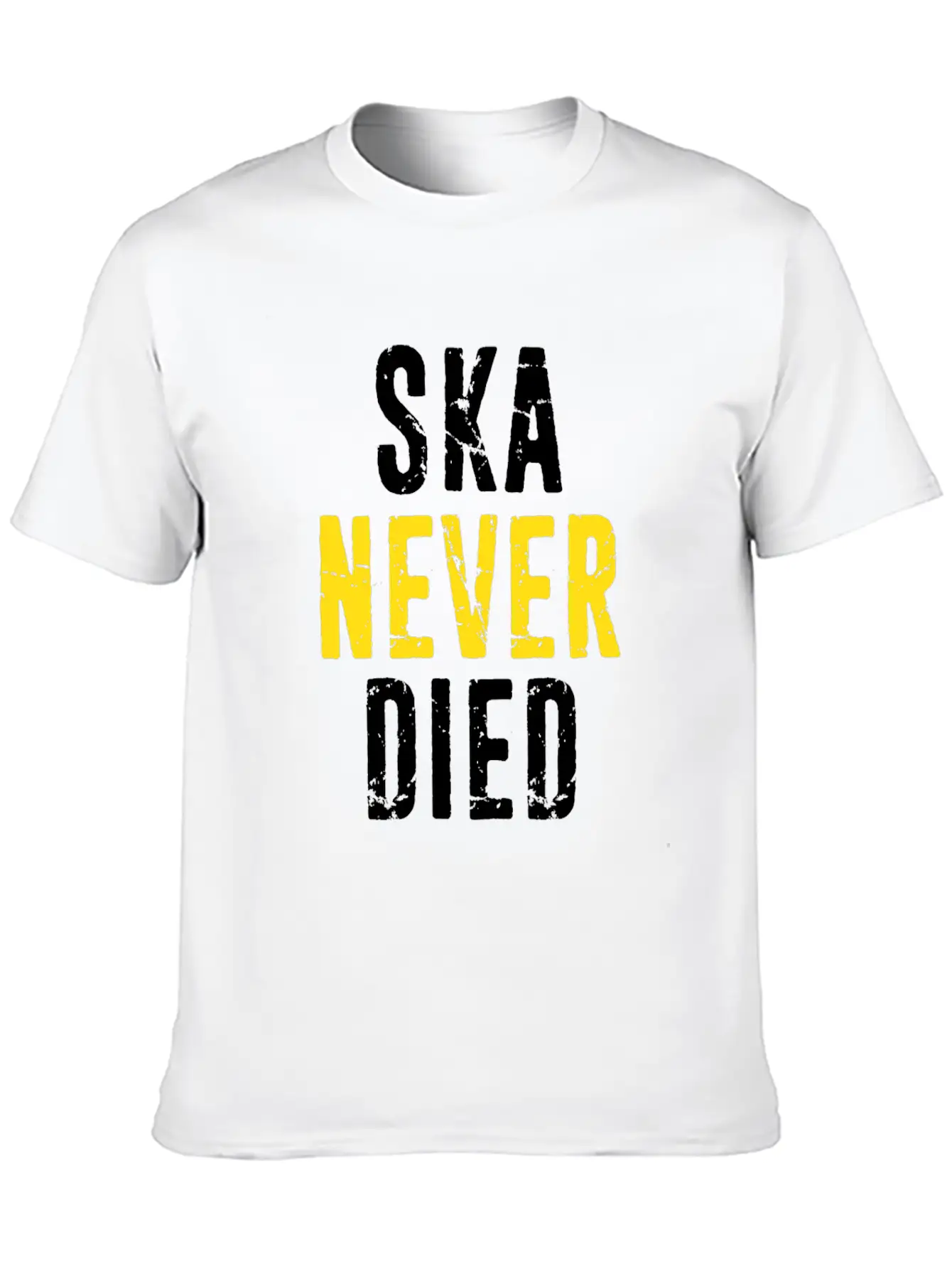 Ska Never Died Jamaica Jamaican Punk Emo Skater Di Basic Graphic T-Shirt ¨C Daily Comfort In Soft Cotton
