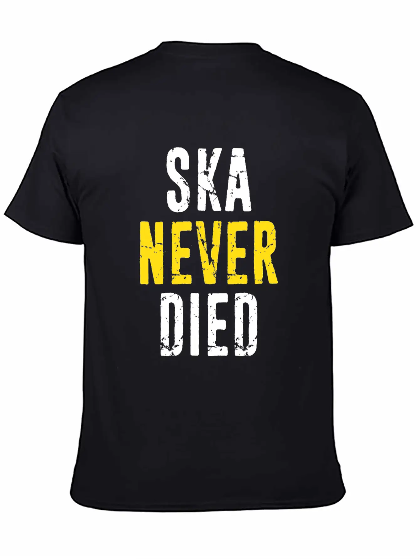 Ska Never Died Jamaica Jamaican Punk Emo Skater Di Basic Graphic T-Shirt ¨C Daily Comfort In Soft Cotton