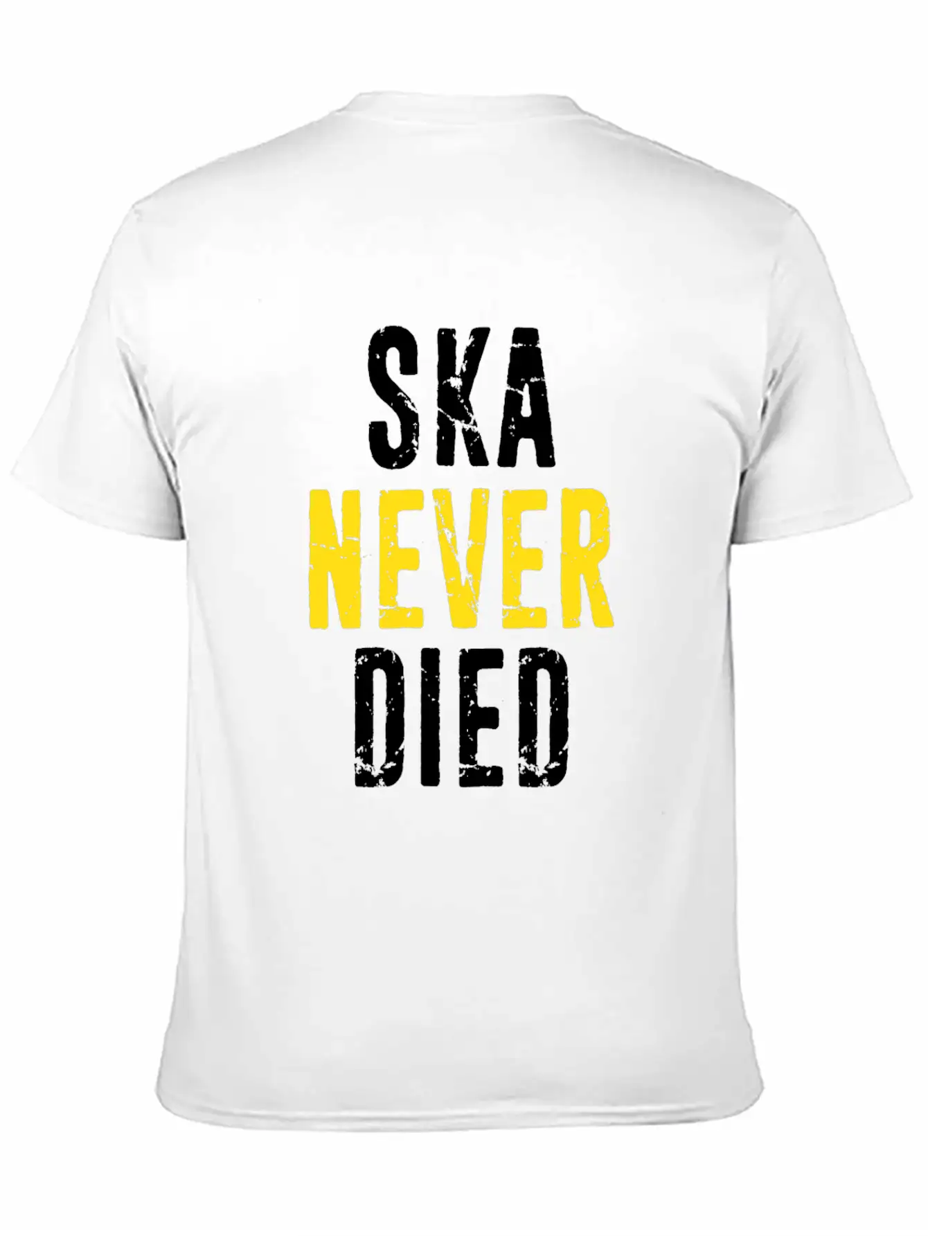 Ska Never Died Jamaica Jamaican Punk Emo Skater Di Basic Graphic T-Shirt ¨C Daily Comfort In Soft Cotton