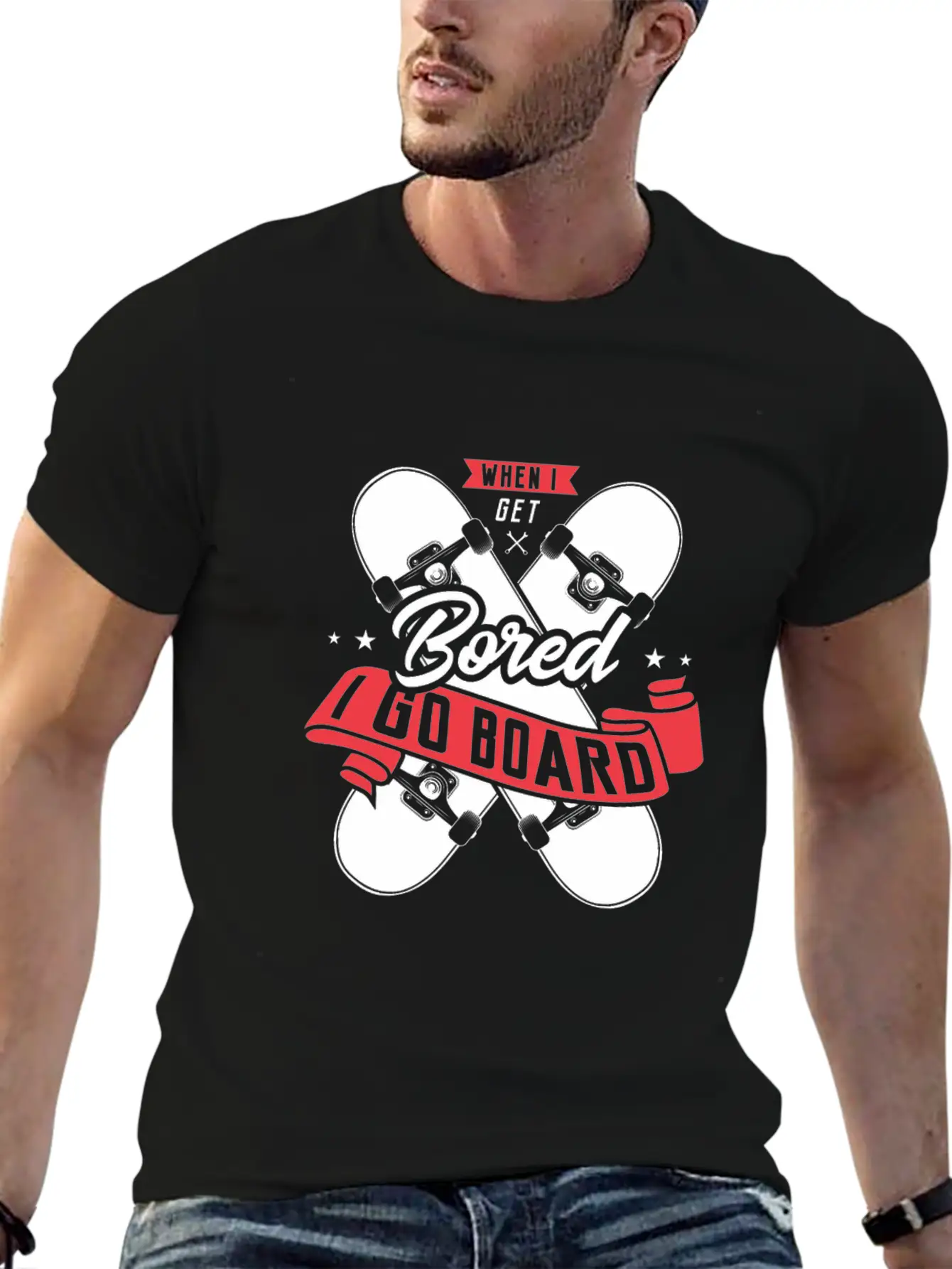 Skater Gifts For A Skateboarder Soft Cotton Short Sleeve Tee ¨C Unisex Wardrobe Staple