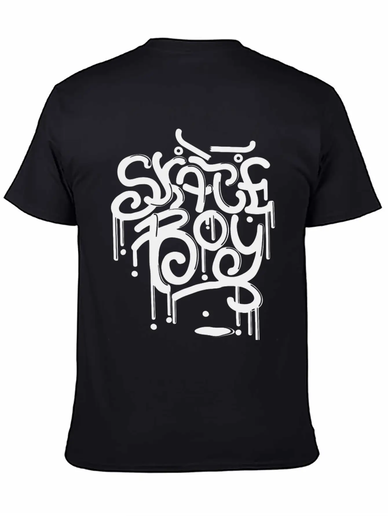 Skater Skateboard Basic Graphic T-Shirt ¨C Daily Comfort In Soft Cotton