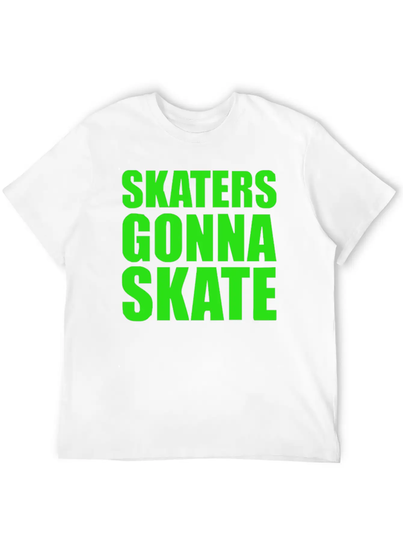 Skaters Gonna Skate Soft Cotton Short Sleeve Tee ¨C Unisex Wardrobe Staple