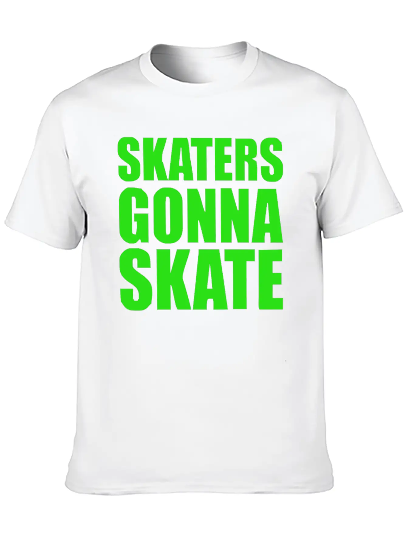 Skaters Gonna Skate Soft Cotton Short Sleeve Tee ¨C Unisex Wardrobe Staple