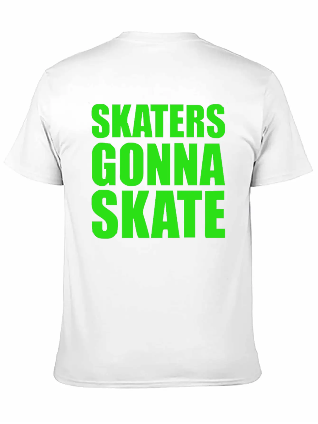 Skaters Gonna Skate Soft Cotton Short Sleeve Tee ¨C Unisex Wardrobe Staple