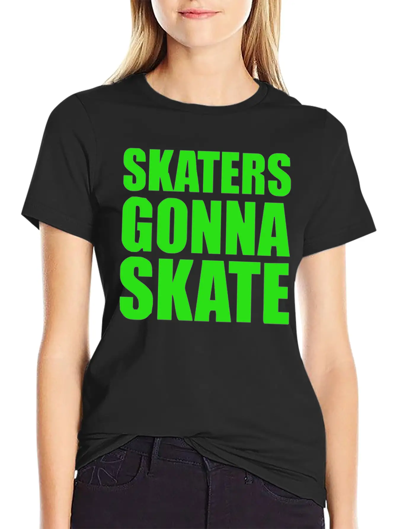Skaters Gonna Skate Soft Cotton Short Sleeve Tee ¨C Unisex Wardrobe Staple