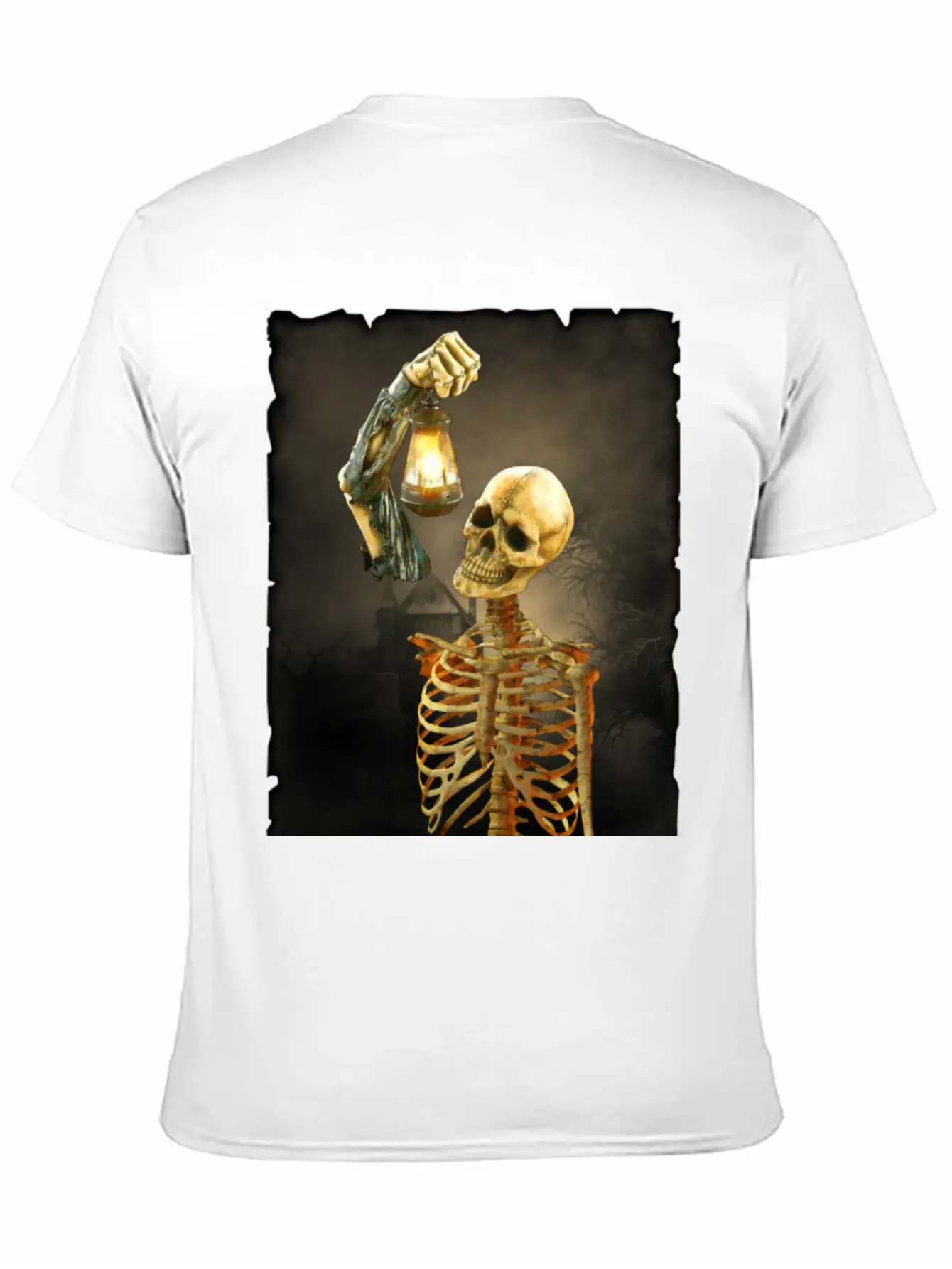 Skeleton Soft Cotton Short Sleeve Tee ¨C Unisex Wardrobe Staple