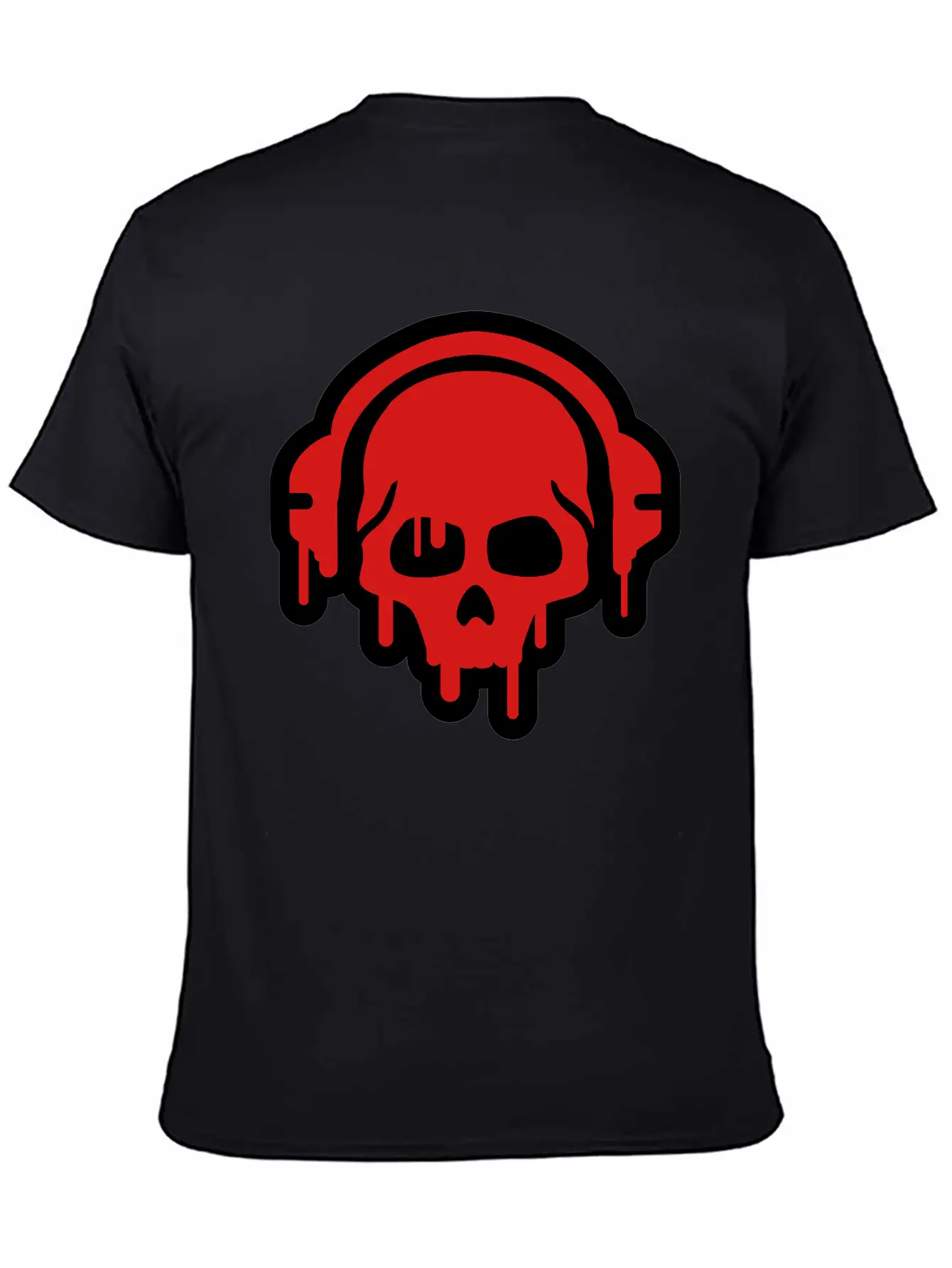 Skull_paint__f2 Basic Graphic T-Shirt ¨C Daily Comfort In Soft Cotton