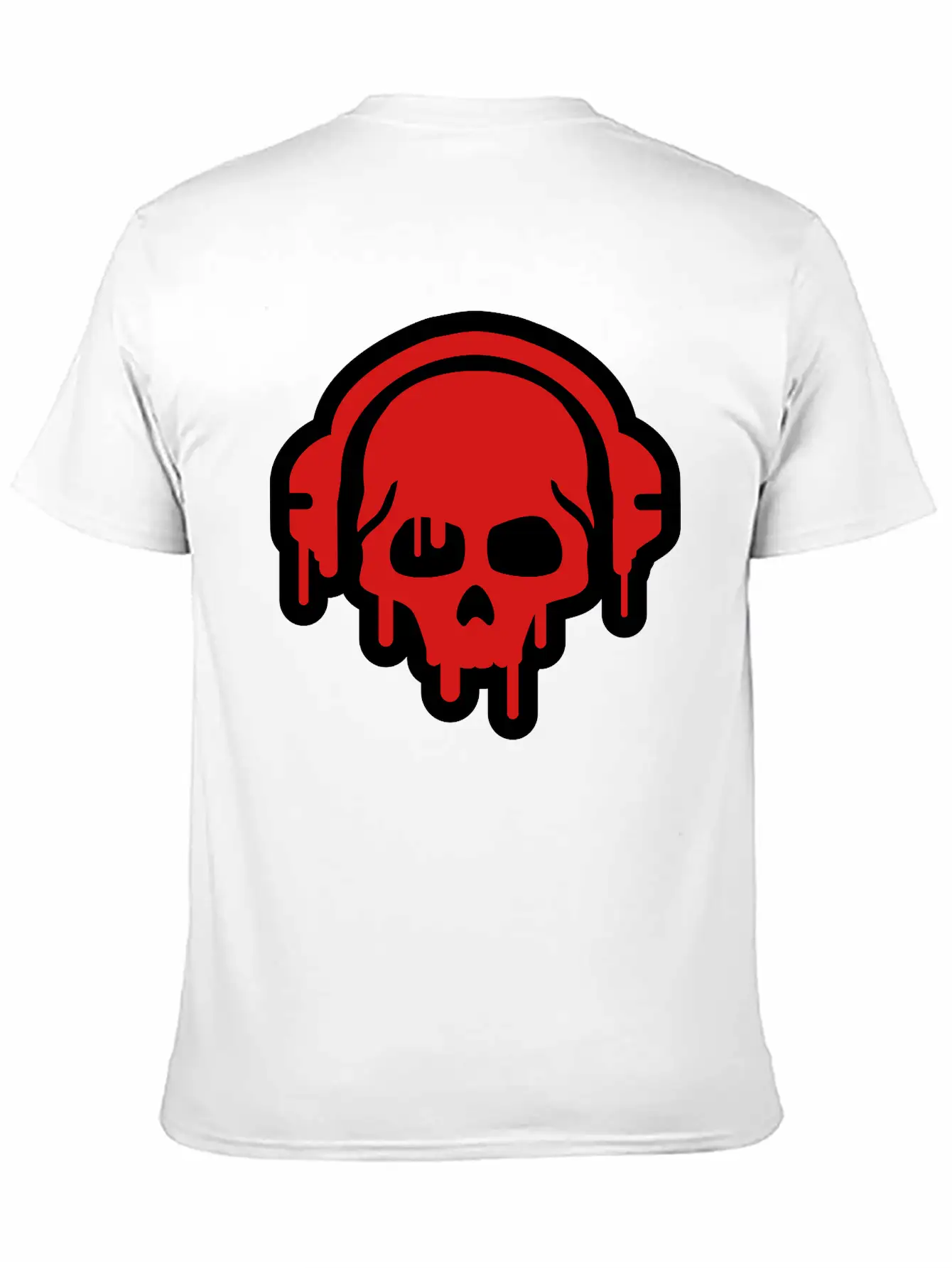 Skull_paint__f2 Basic Graphic T-Shirt ¨C Daily Comfort In Soft Cotton