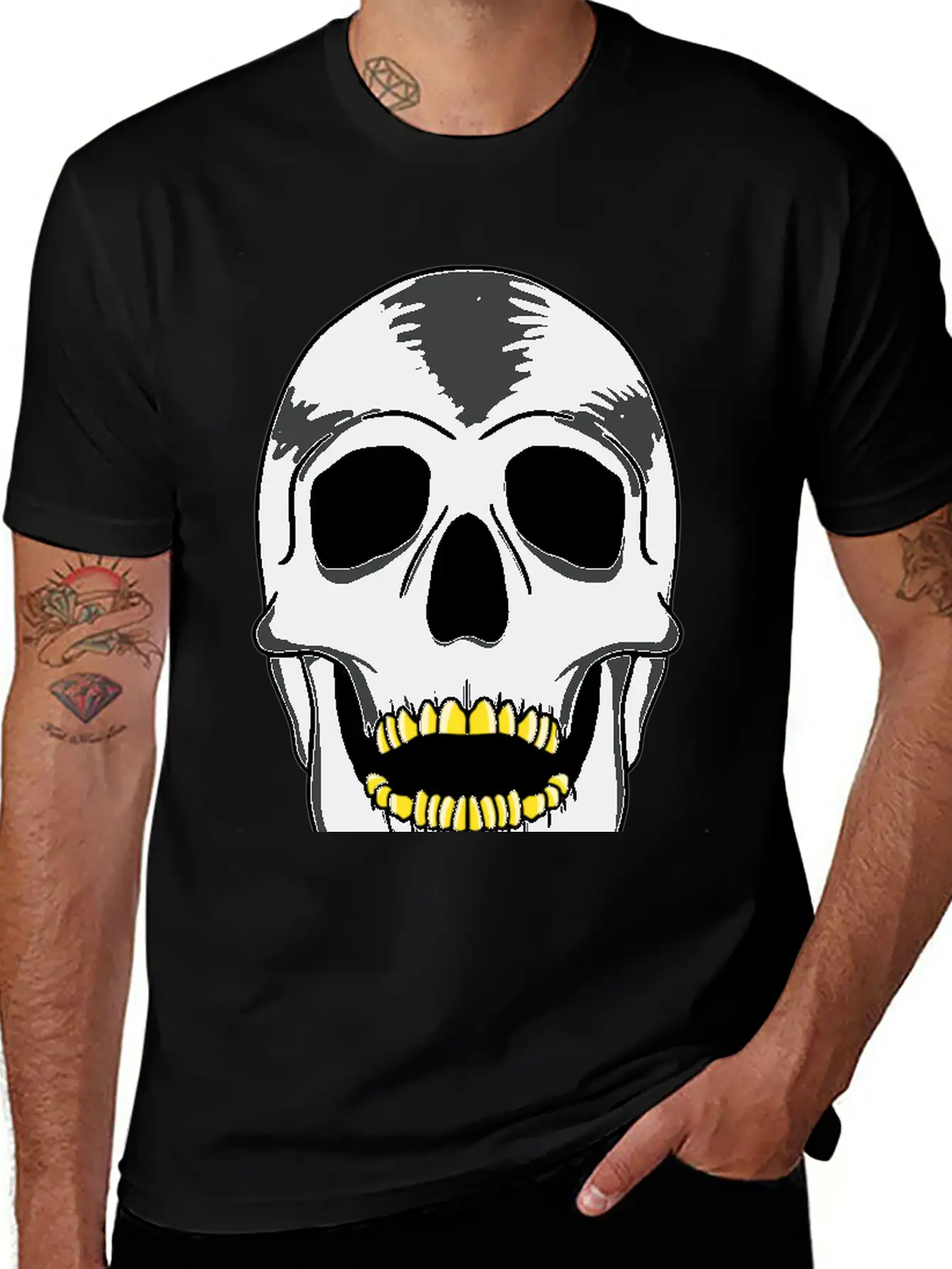 Skull Soft Cotton Short Sleeve Tee ¨C Unisex Wardrobe Staple