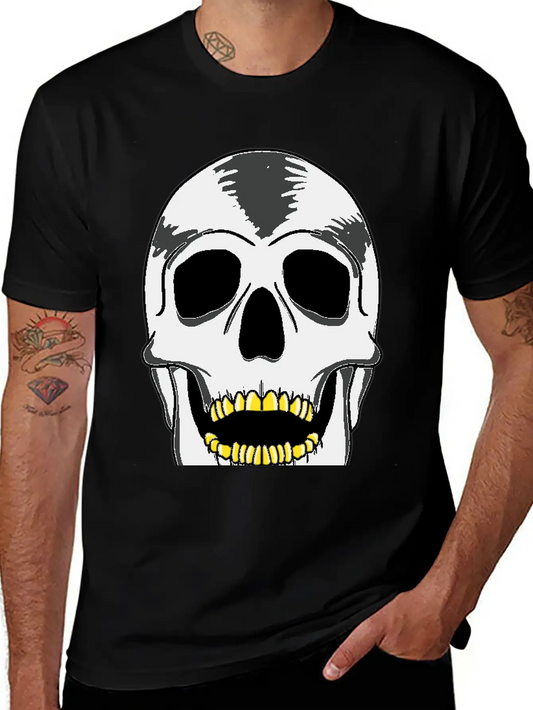 Skull Soft Cotton Short Sleeve Tee ¨C Unisex Wardrobe Staple