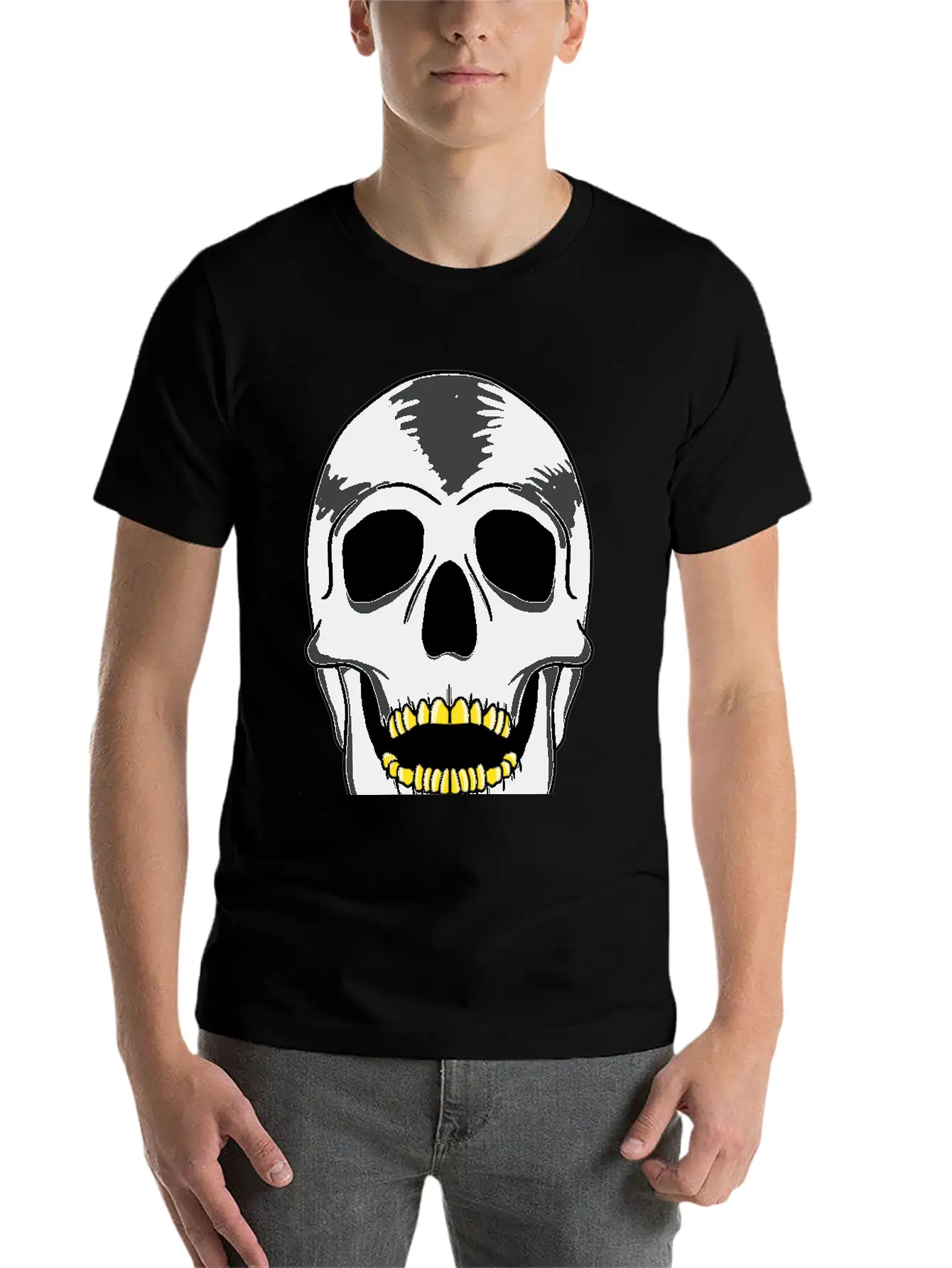 Skull Soft Cotton Short Sleeve Tee ¨C Unisex Wardrobe Staple