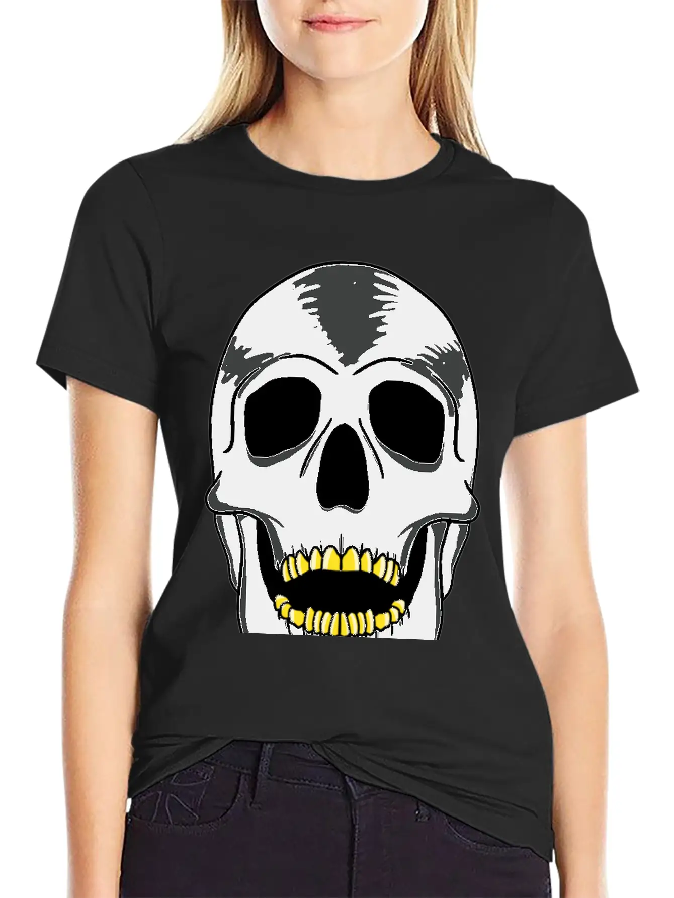 Skull Soft Cotton Short Sleeve Tee ¨C Unisex Wardrobe Staple