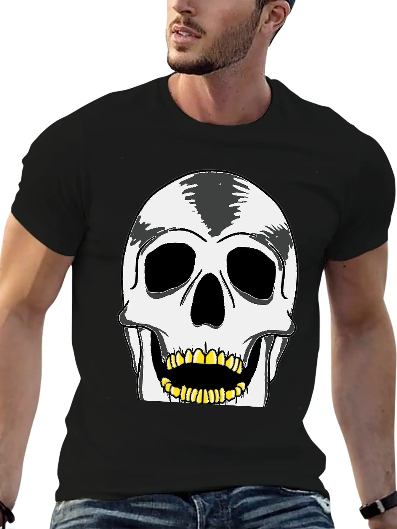 Skull Soft Cotton Short Sleeve Tee ¨C Unisex Wardrobe Staple