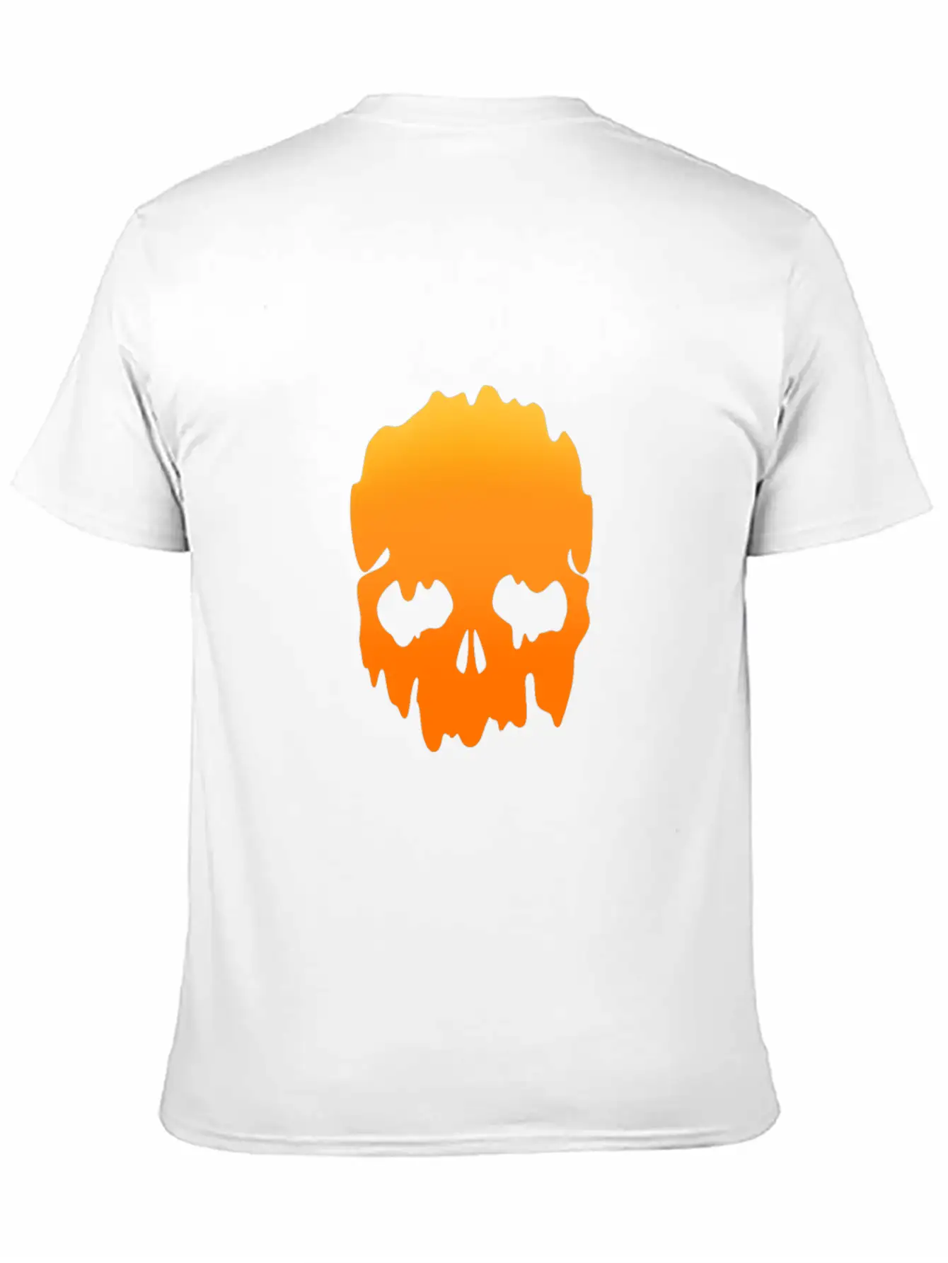 Skull With Colour Gradient Soft Cotton Short Sleeve Tee ¨C Unisex Wardrobe Staple