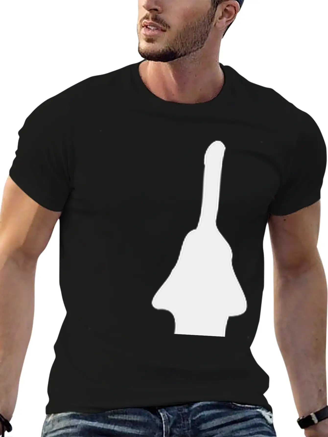 Skytree Doodle Essential Cotton Tee For Daily Outfits ¨C Unisex Style