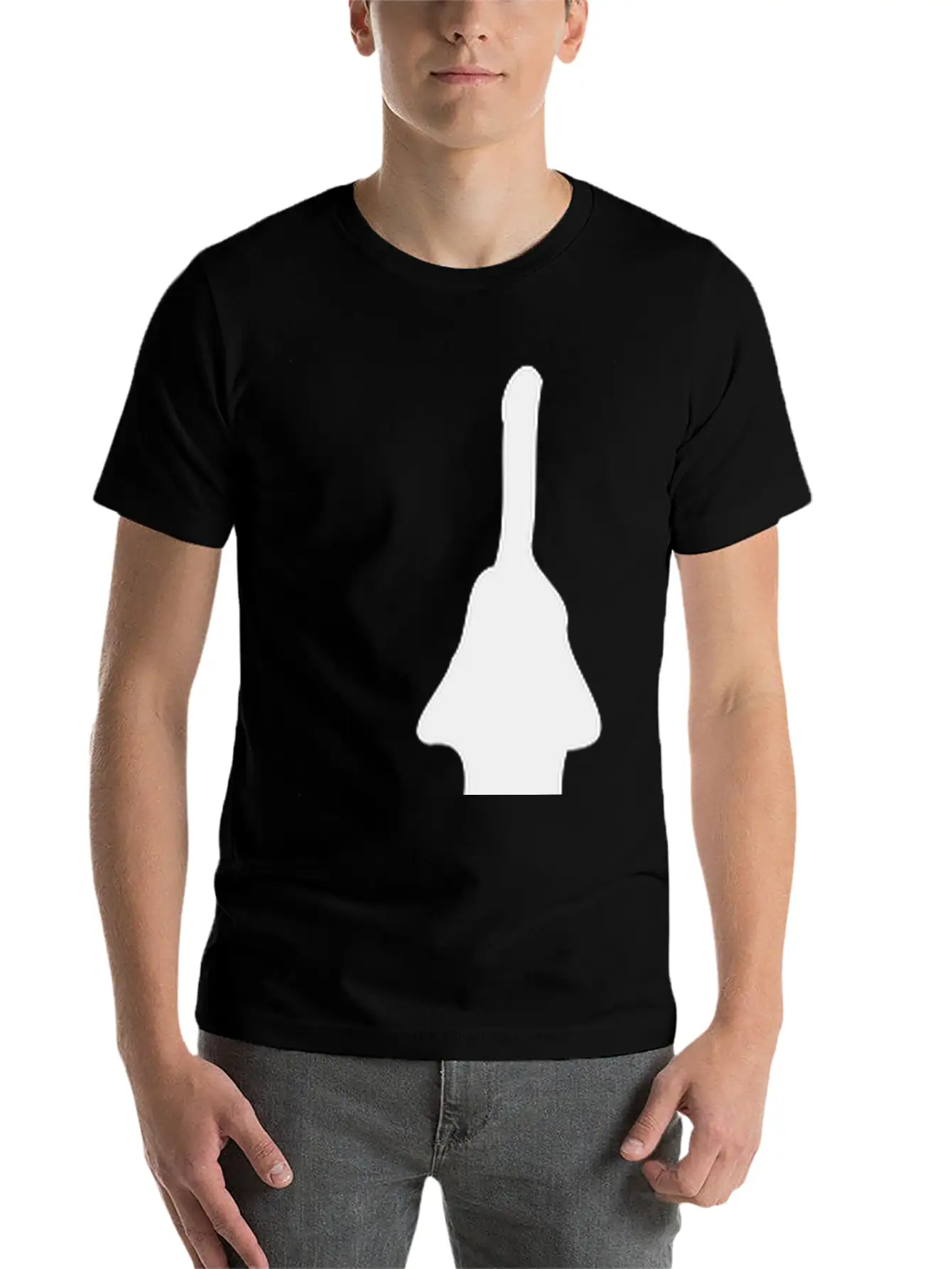 Skytree Doodle Essential Cotton Tee For Daily Outfits ¨C Unisex Style