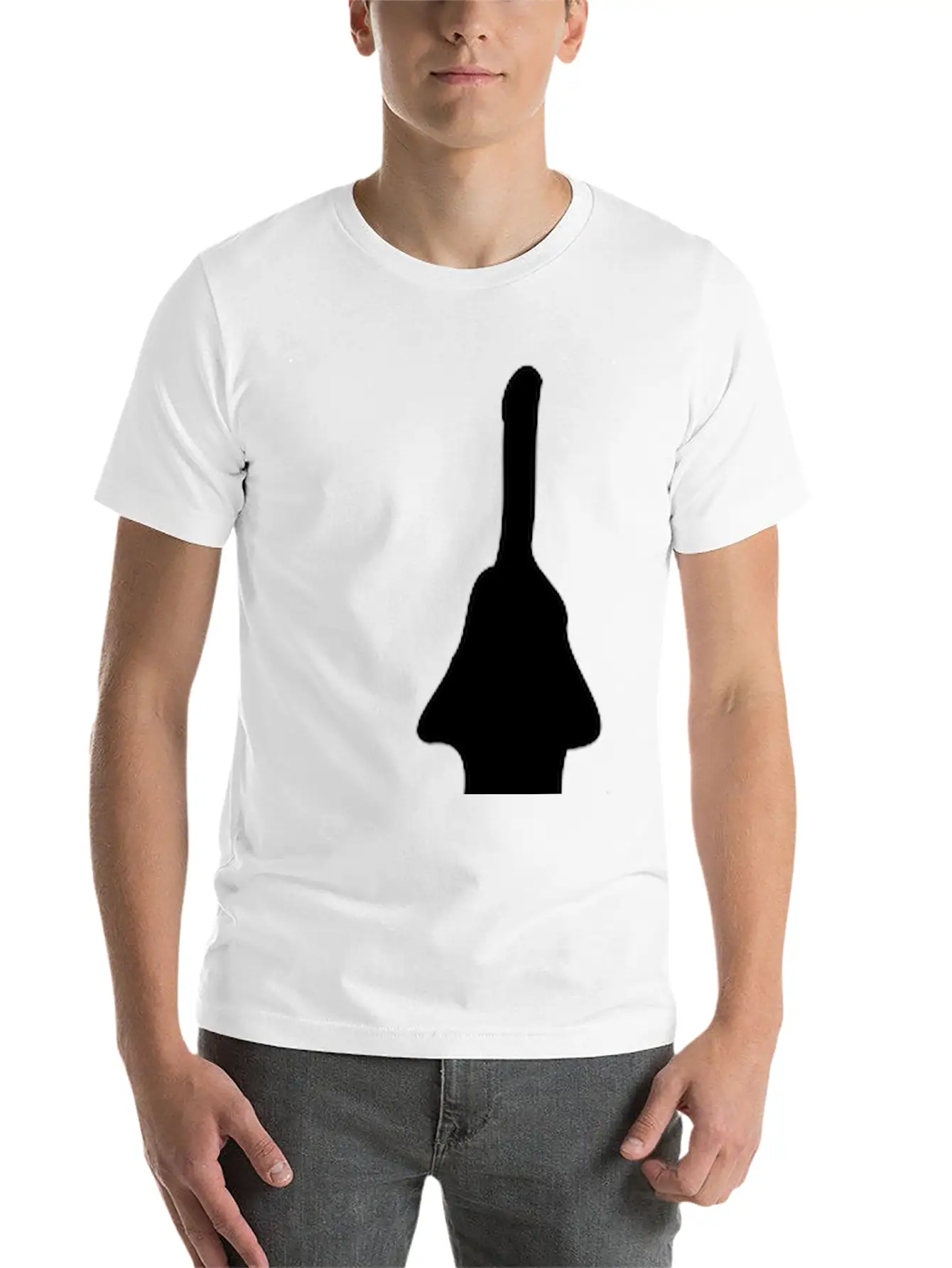 Skytree Doodle Essential Cotton Tee For Daily Outfits ¨C Unisex Style
