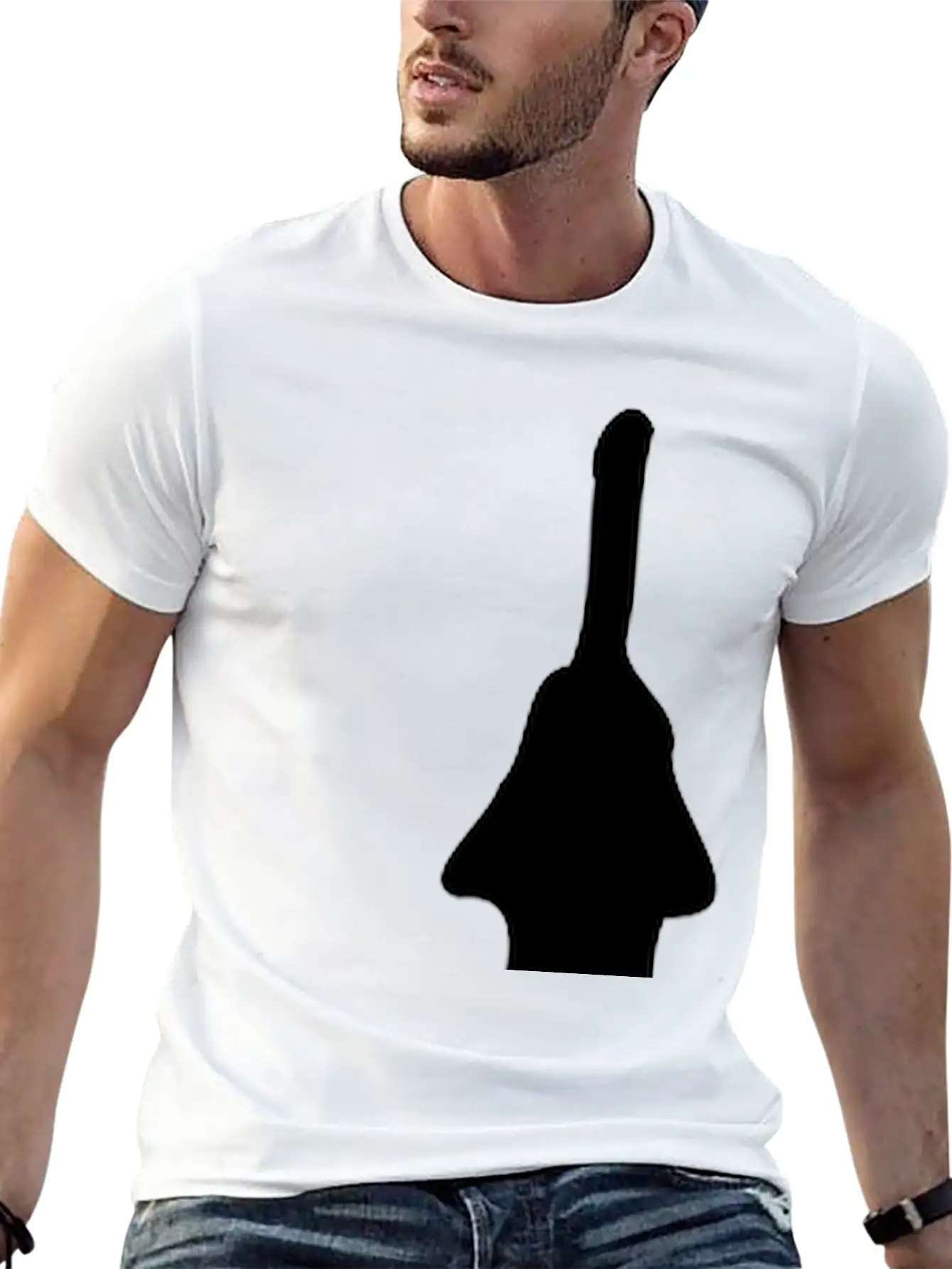 Skytree Doodle Essential Cotton Tee For Daily Outfits ¨C Unisex Style