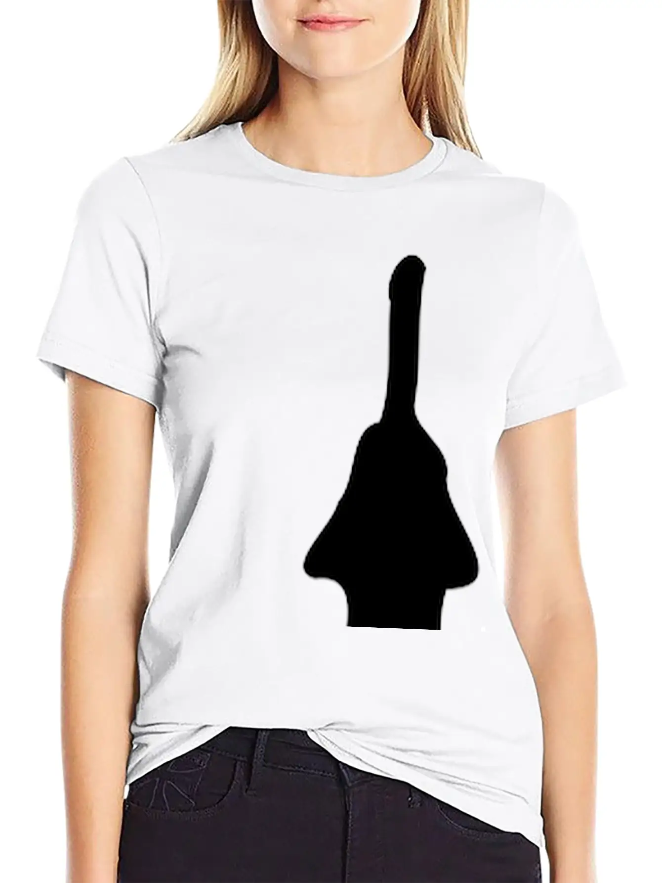 Skytree Doodle Essential Cotton Tee For Daily Outfits ¨C Unisex Style