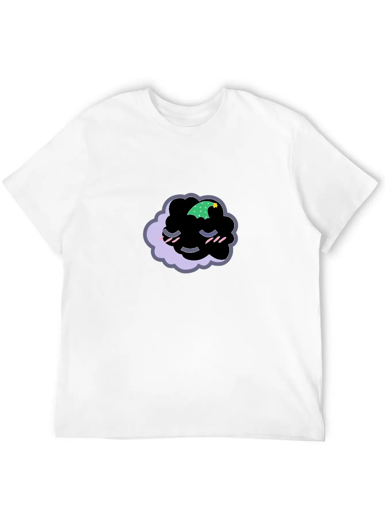 Sleepy Cloud Essential Cotton Tee For Daily Outfits ¨C Unisex Style