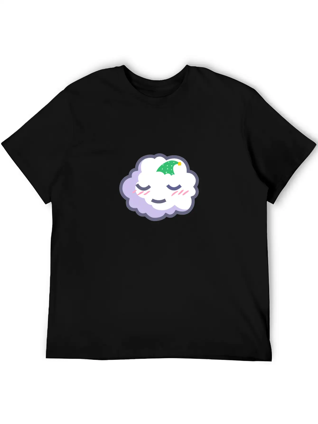 Sleepy Cloud Essential Cotton Tee For Daily Outfits ¨C Unisex Style